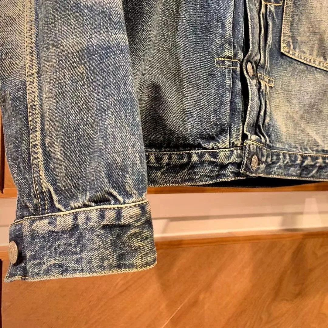 Full Count & Co. Vintage Denim Jacket with Workwear Style Size US M / EU 48-50 / 2 - 4 Thumbnail