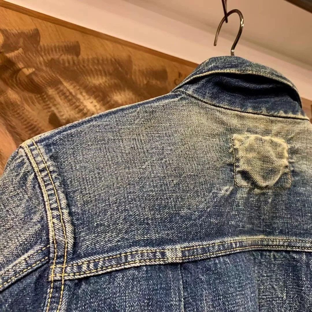 Full Count & Co. Vintage Denim Jacket with Workwear Style Size US M / EU 48-50 / 2 - 5 Thumbnail