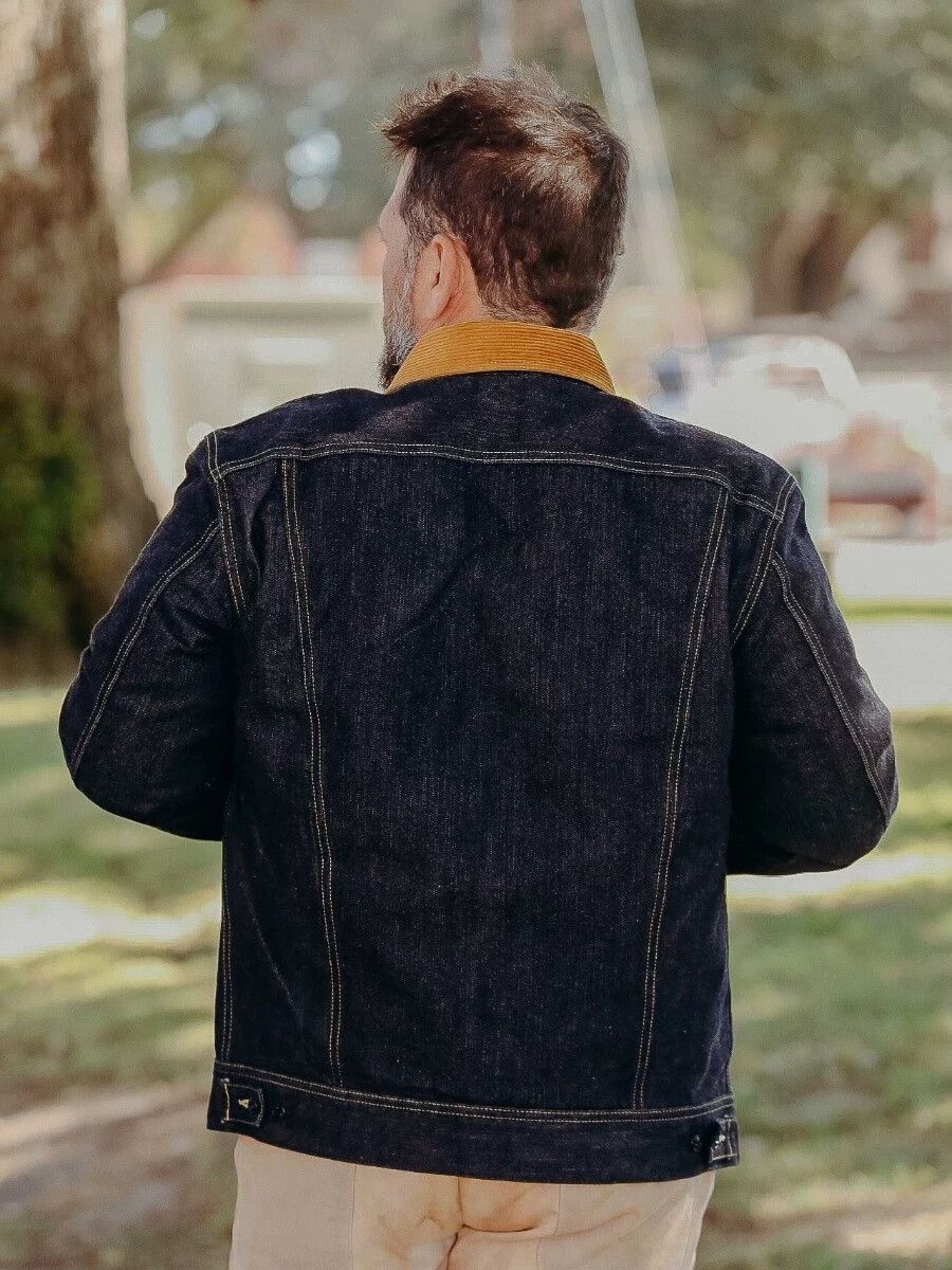 The Flat Head Flat Head Denim Work Jacket with Wool Lining Size US S / EU 44-46 / 1 - 6 Thumbnail