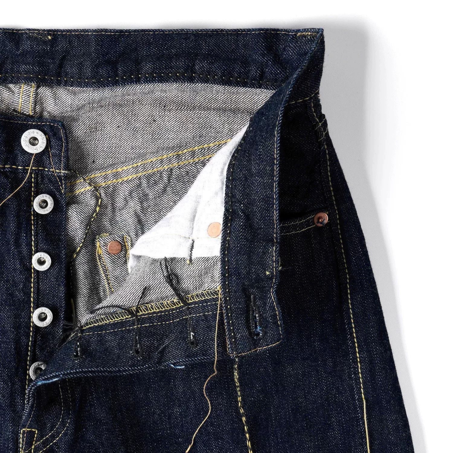 Full Count & Co. Fullcount WWII Limited Edition Loose Denim Pants Size US 34 / EU 50 - 3 Thumbnail
