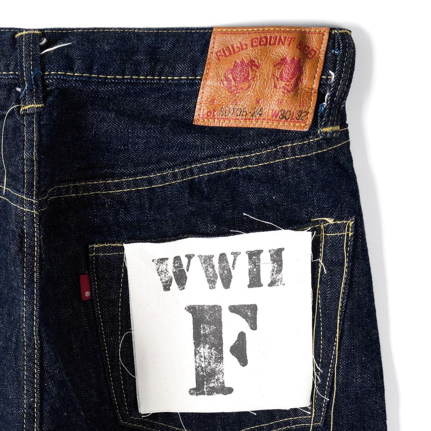 Full Count & Co. Fullcount WWII Limited Edition Loose Denim Pants Size US 34 / EU 50 - 4 Thumbnail