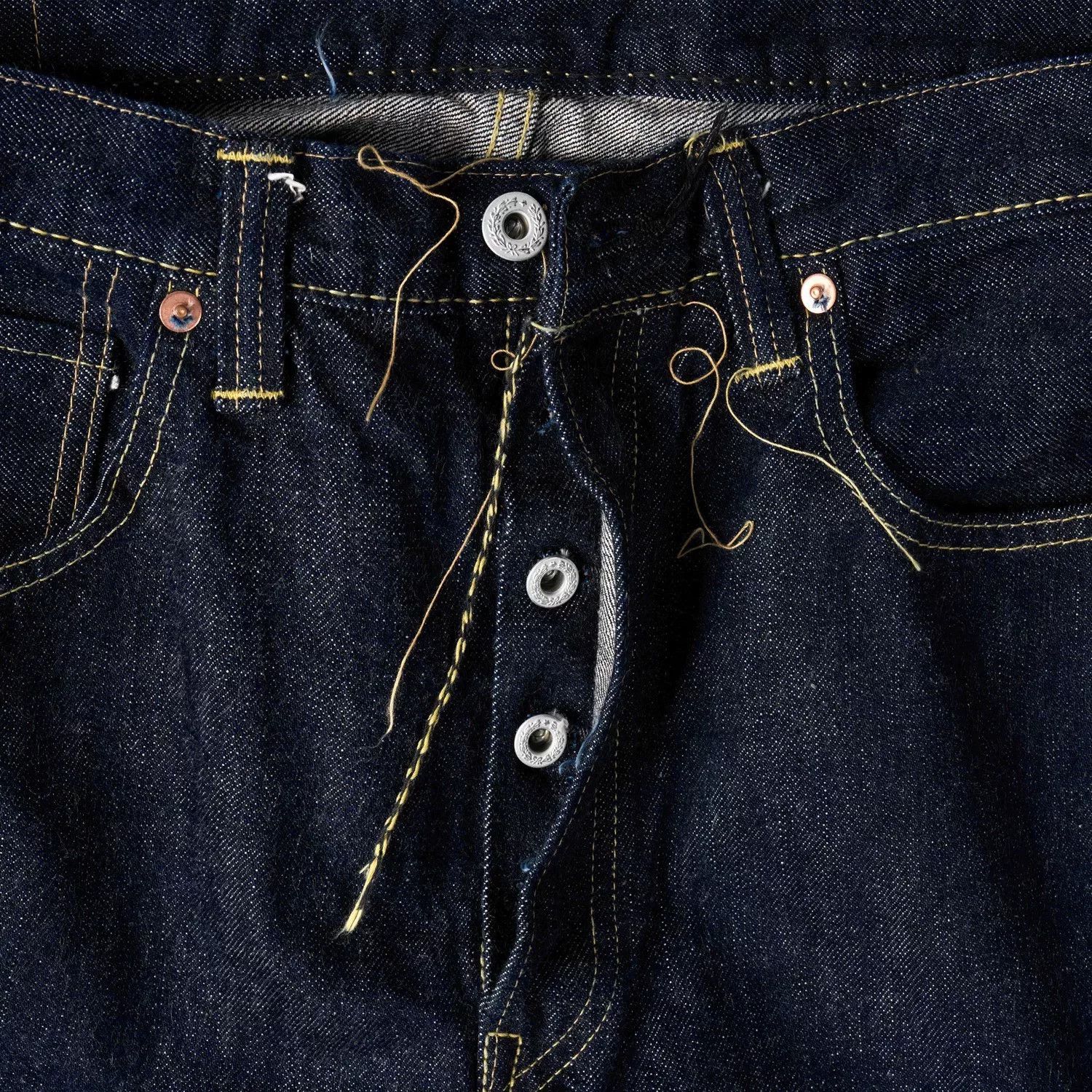 Full Count & Co. Fullcount WWII Limited Edition Loose Denim Pants Size US 34 / EU 50 - 2 Thumbnail