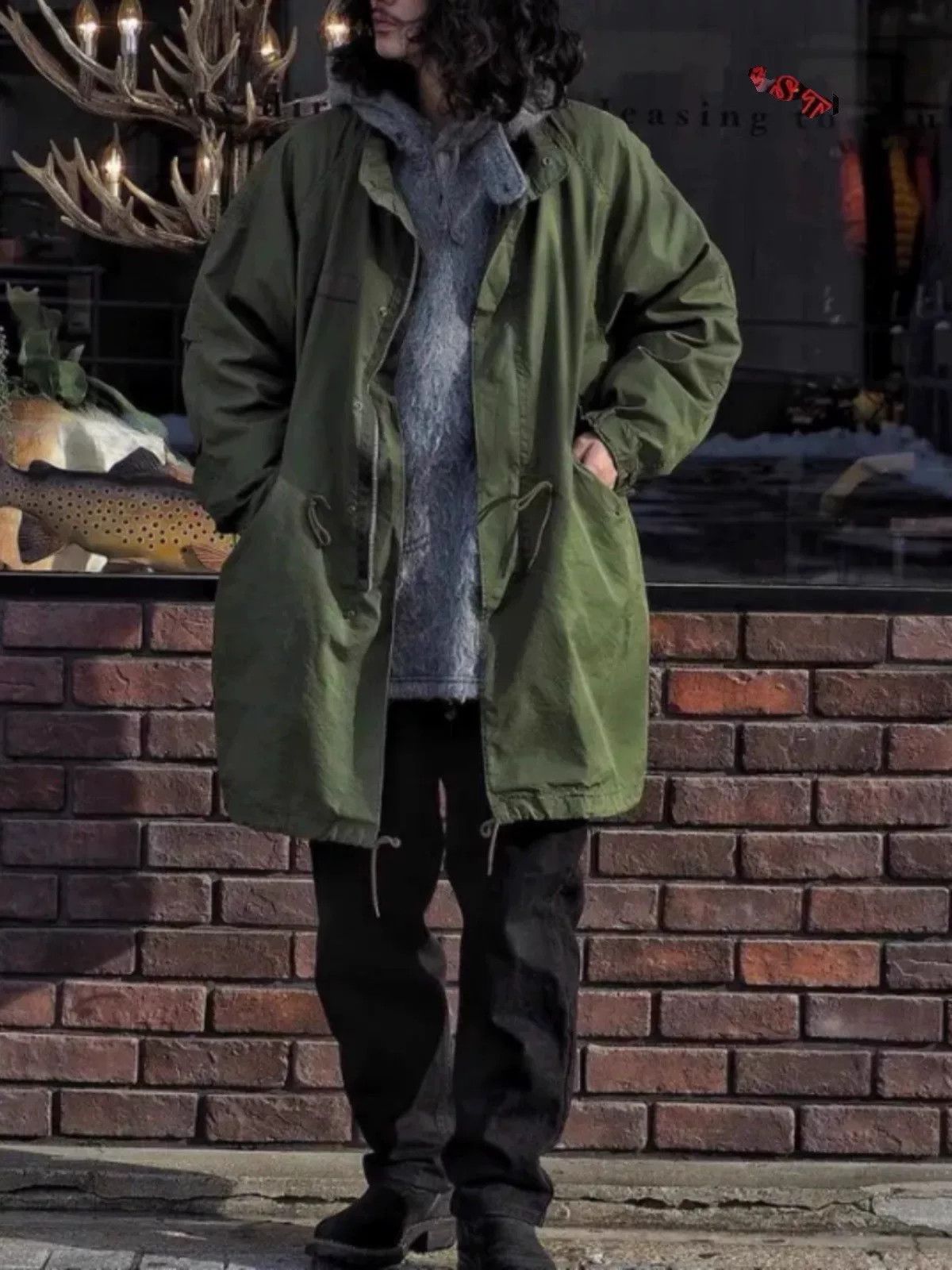 Full Count & Co. FULLCOUNT M65 Fish Tail Coat for Men Size US M / EU 48-50 / 2 - 3 Thumbnail