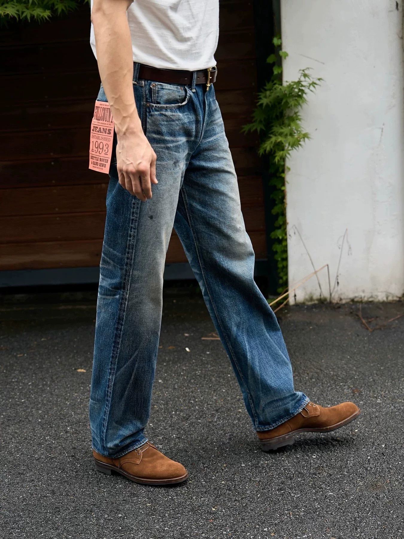 Full Count & Co. Fullcount Distressed Denim Jeans Made in Japan Size US 30 / EU 46 - 4 Thumbnail
