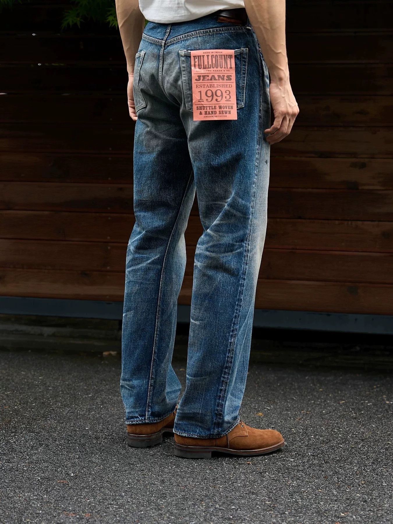 Full Count & Co. Fullcount Distressed Denim Jeans Made in Japan Size US 30 / EU 46 - 5 Thumbnail