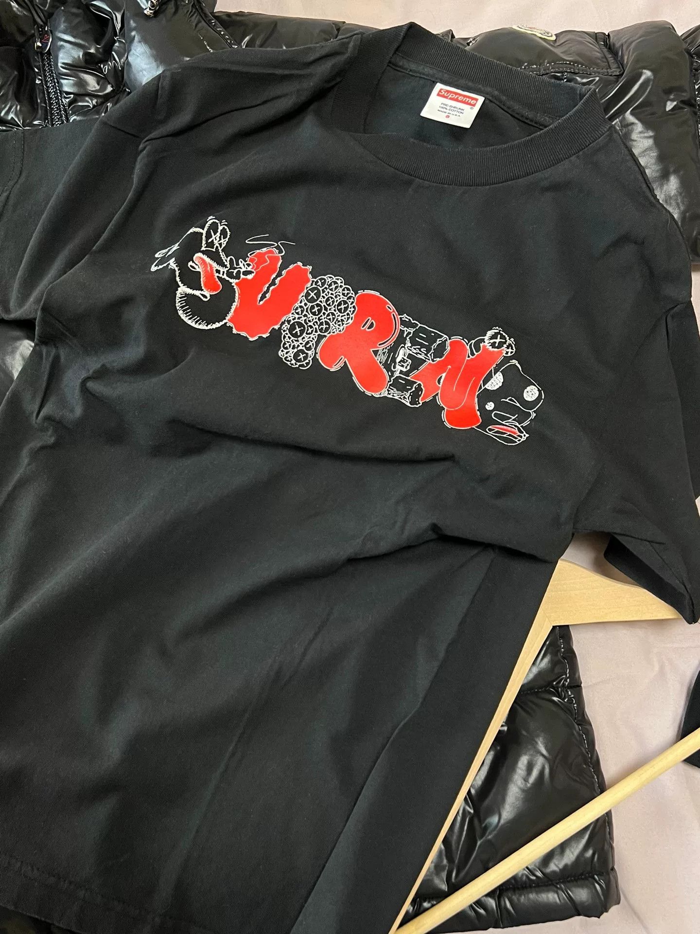 Supreme OriginalFake x Supreme T-Shirt in Black Size US S / EU 44-46 / 1 - 3 Thumbnail
