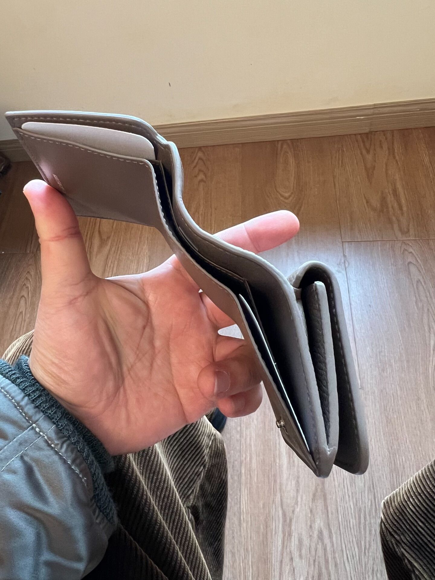 Balenciaga Balenciaga Gray Mini Wallet with Logo Size ONE SIZE - 7 Thumbnail