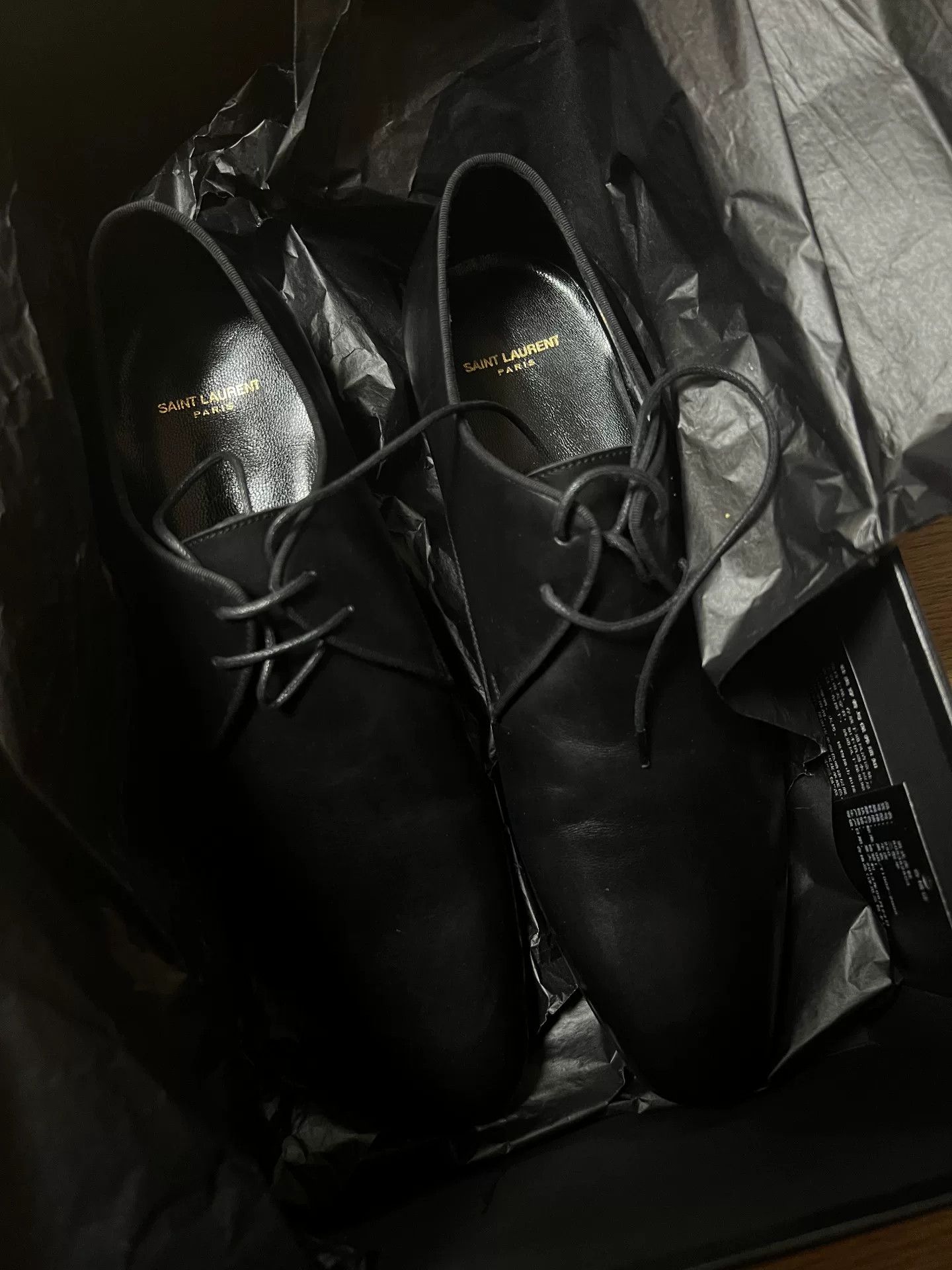 Saint Laurent Paris Saint Laurent Men's Matte Leather Shoes Size US 7 / EU 40 - 5 Thumbnail
