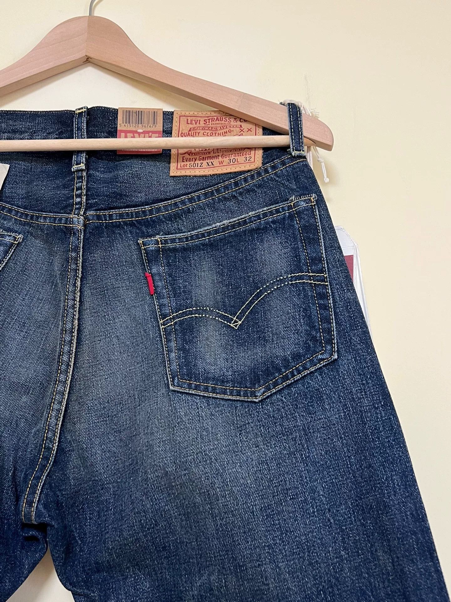 Levi's Vintage Clothing Levi's LVC 1954 501Z Jeans Size US 30 / EU 46 - 5 Thumbnail