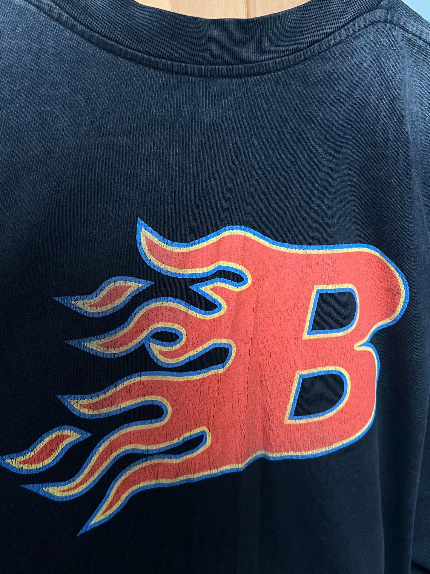 Balenciaga Balenciaga Flame Graphic T-Shirt for Men Size US M / EU 48-50 / 2 - 4 Thumbnail