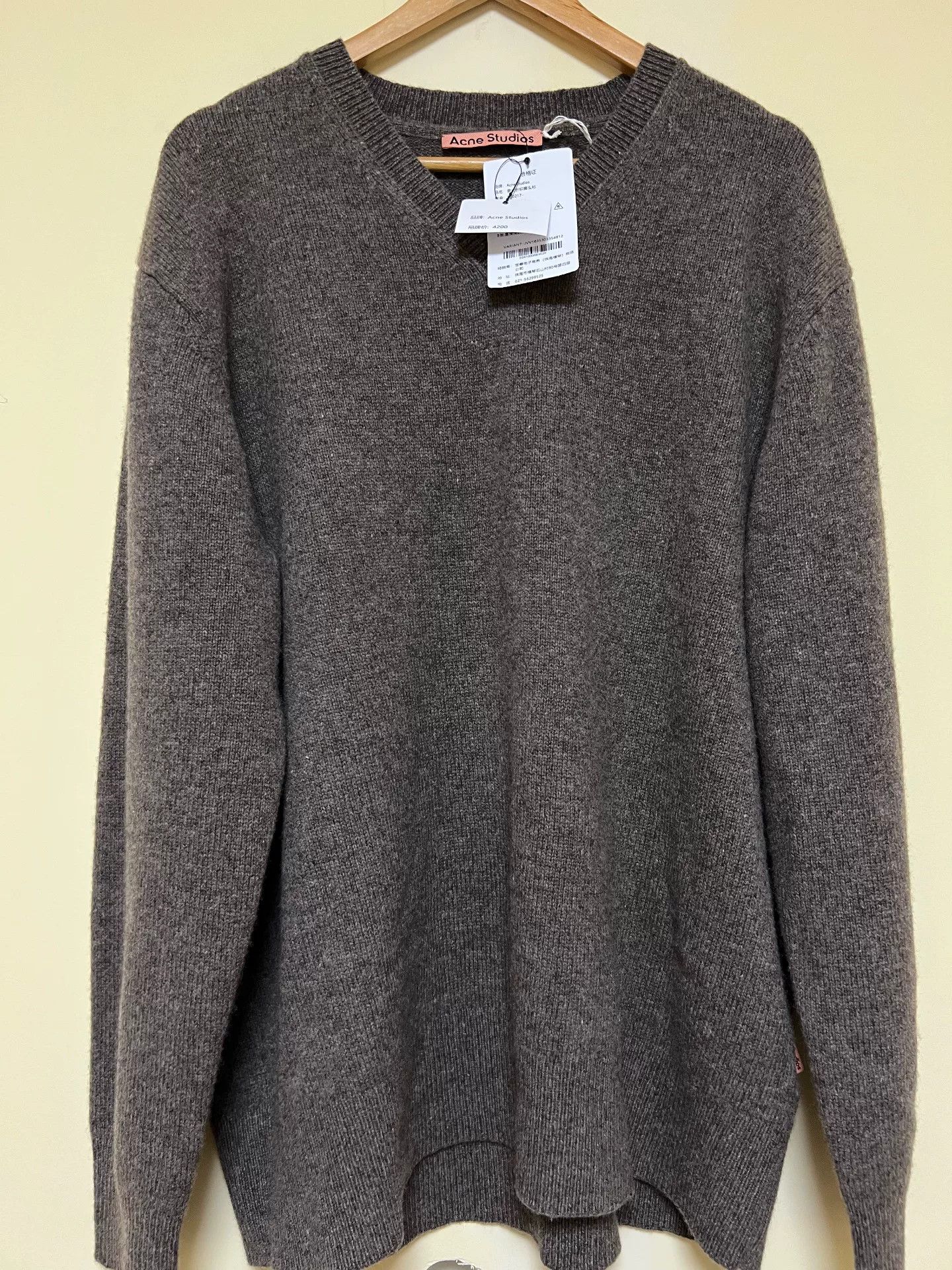 Acne Studios Acne Studios Wool-Cashmere Blend Sweater Size US L / EU 52-54 / 3 - 2 Thumbnail