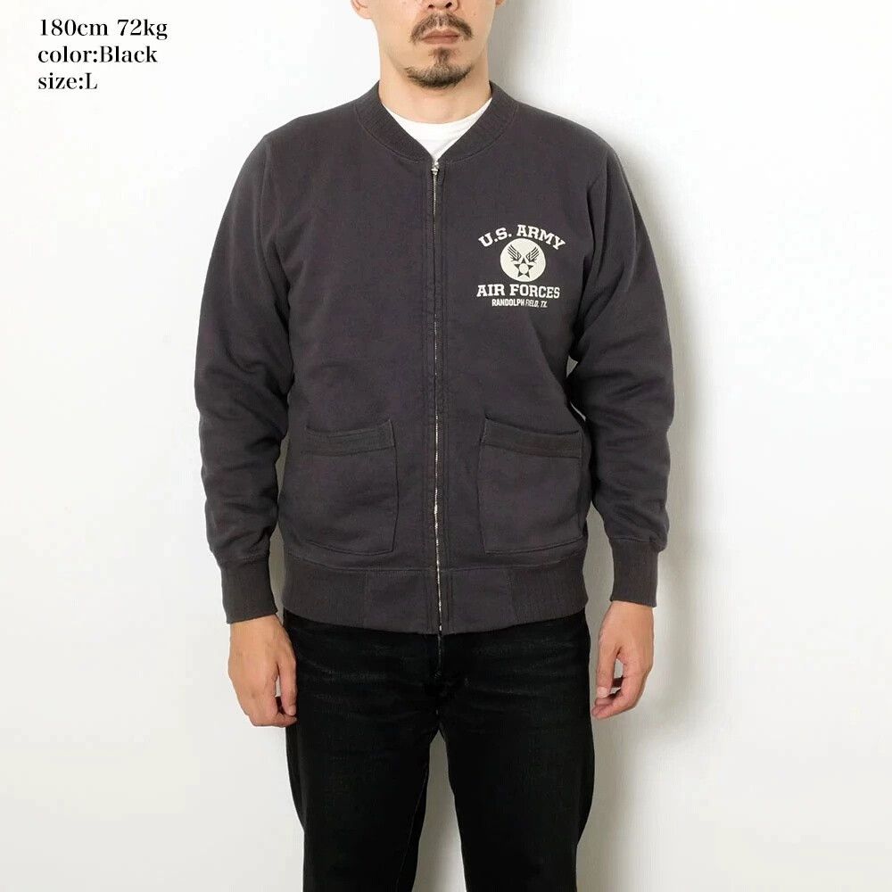 Buzz Rickson's Buzz Rickson's US Army Zip-Up Hoodie Size US M / EU 48-50 / 2 - 2 Thumbnail