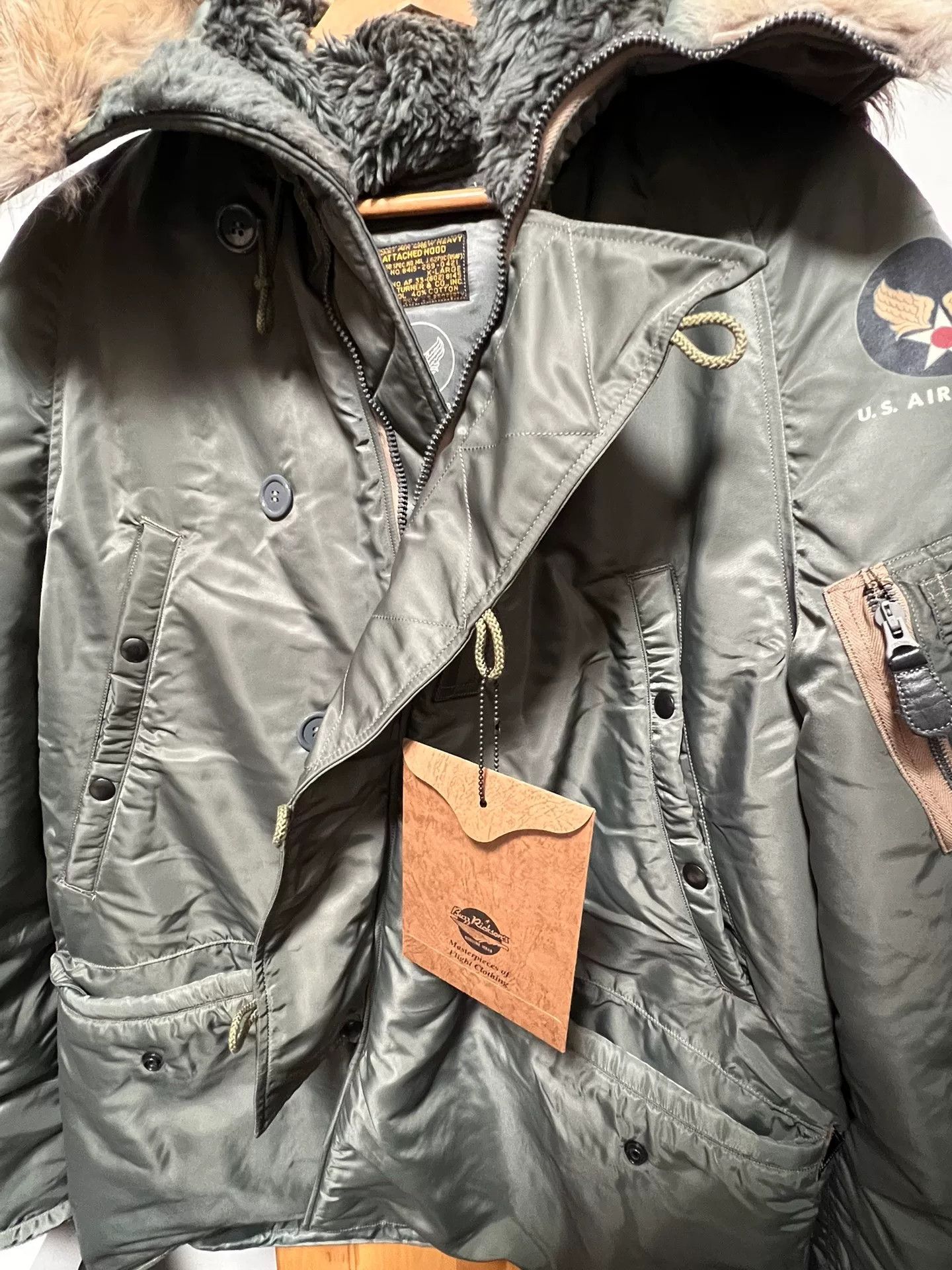 Buzz Rickson's Buzz Rickson's N3B Heavy Jacket Size US XXL / EU 58 / 5 - 5 Thumbnail