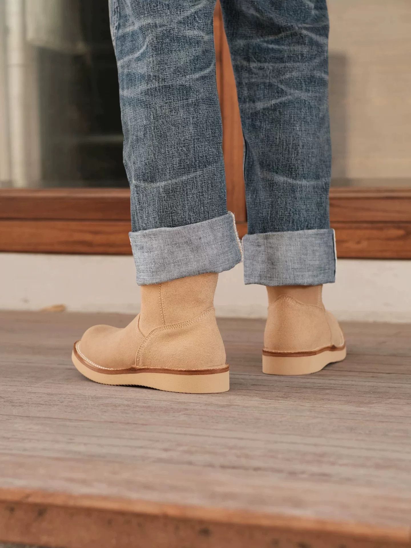 The Flat Head The Flat Head Engineer Boots FN-FB-002 Size US 9.5 / EU 42-43 - 4 Thumbnail