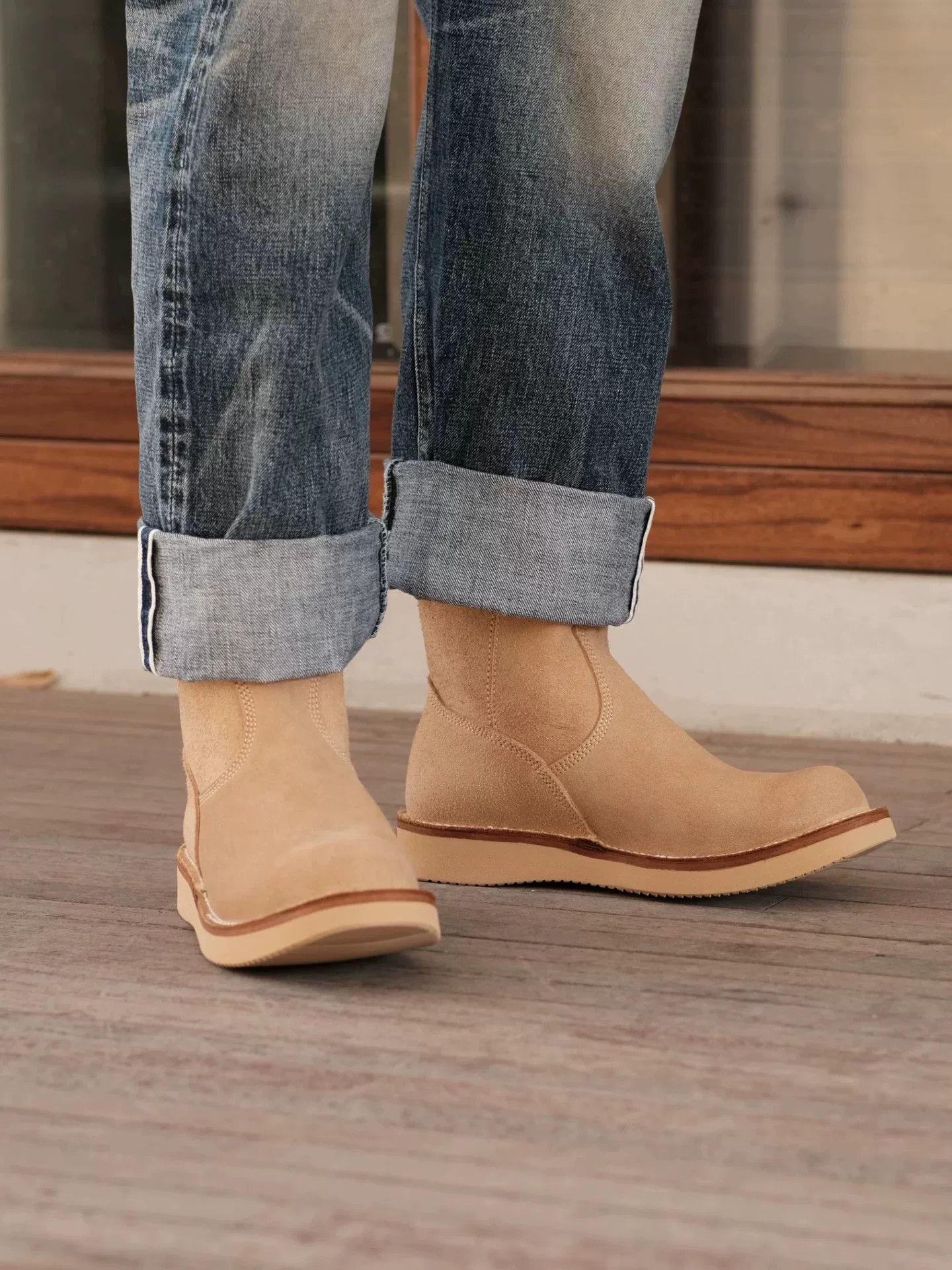 The Flat Head The Flat Head Engineer Boots FN-FB-002 Size US 9.5 / EU 42-43 - 3 Thumbnail