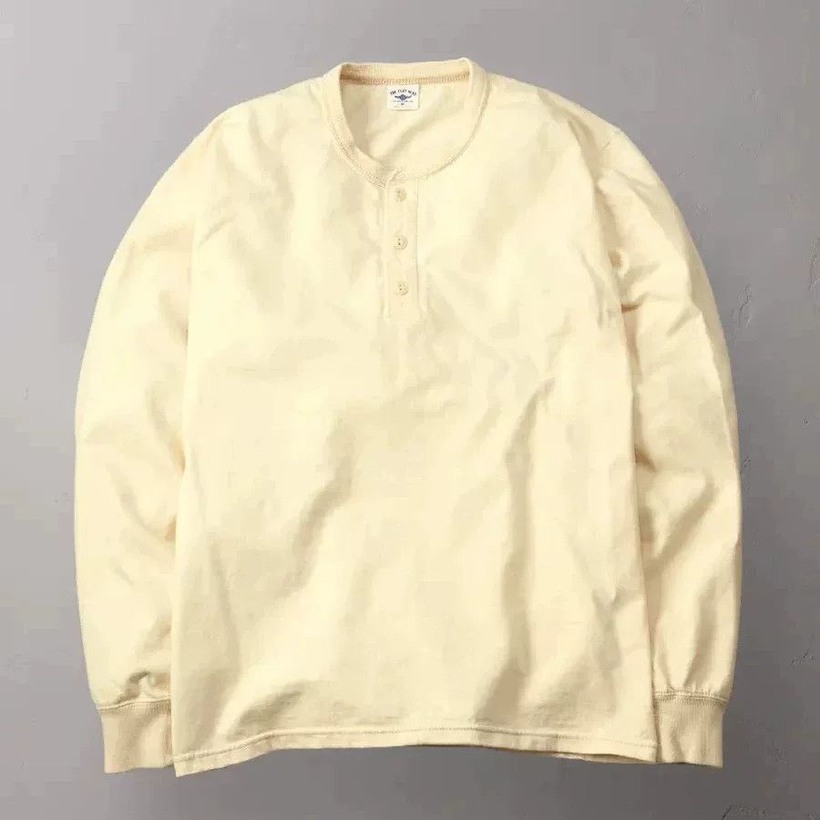 The Flat Head Classic Long Sleeve Retro T-Shirt Size US XS / EU 42 / 0 - 5 Thumbnail