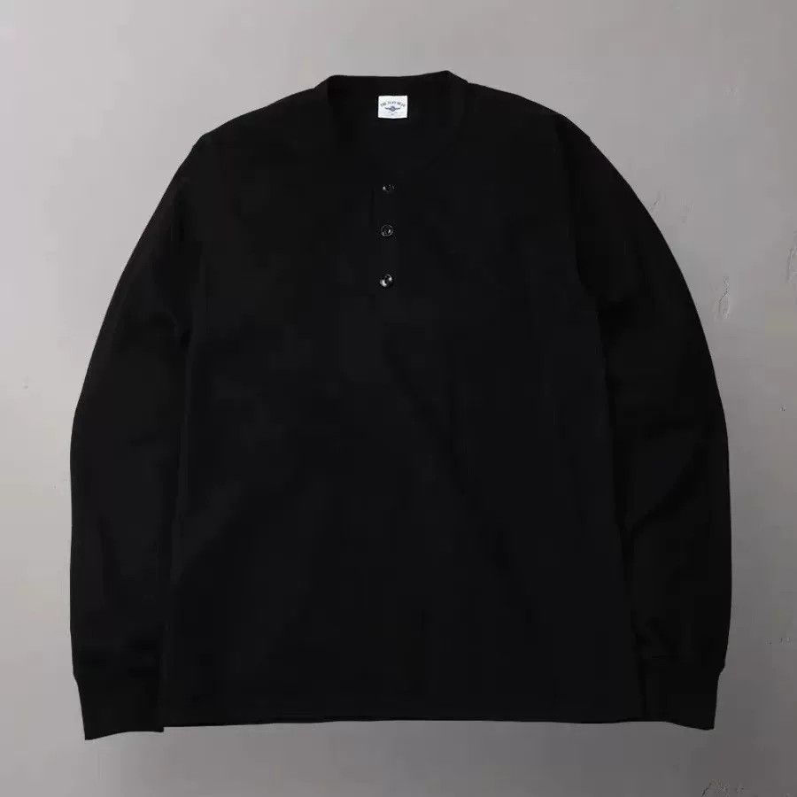 The Flat Head Classic Long Sleeve Retro T-Shirt Size US XS / EU 42 / 0 - 2 Thumbnail