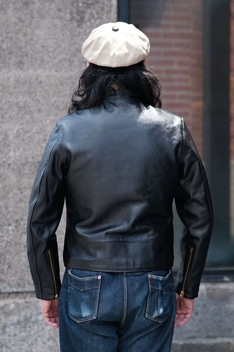 DOUBLE HELIX Double Helix Polish Leather Motorcycle Jacket Size US XS / EU 42 / 0 - 5 Thumbnail