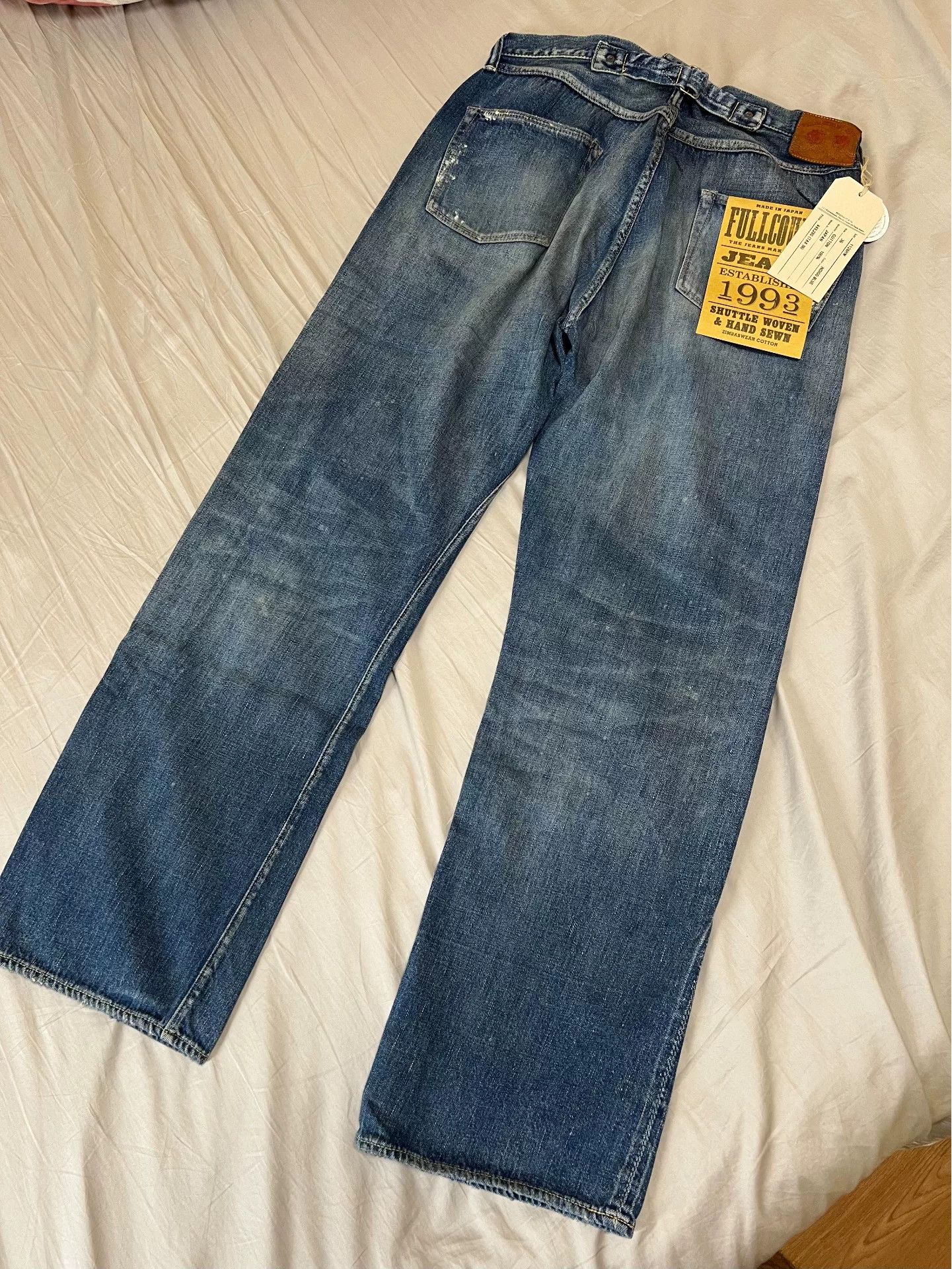 Full Count & Co. FULLCOUNT 1126HW Denim Jeans for Men Size US 33 - 6 Thumbnail