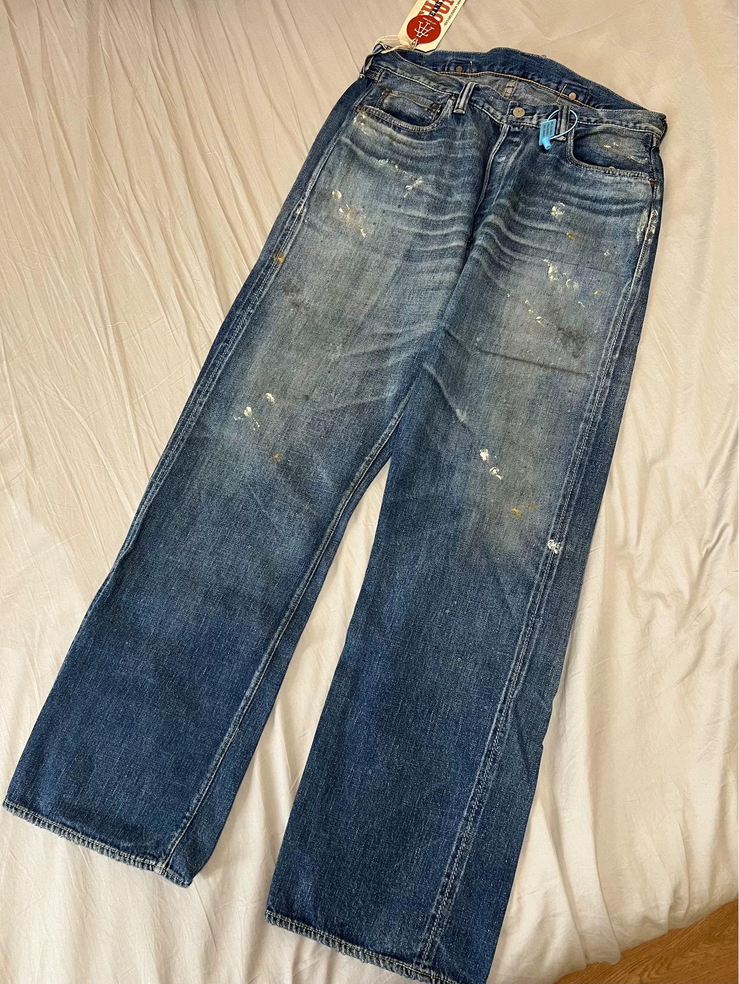 Full Count & Co. FULLCOUNT 1126HW Denim Jeans for Men Size US 33 - 2 Thumbnail