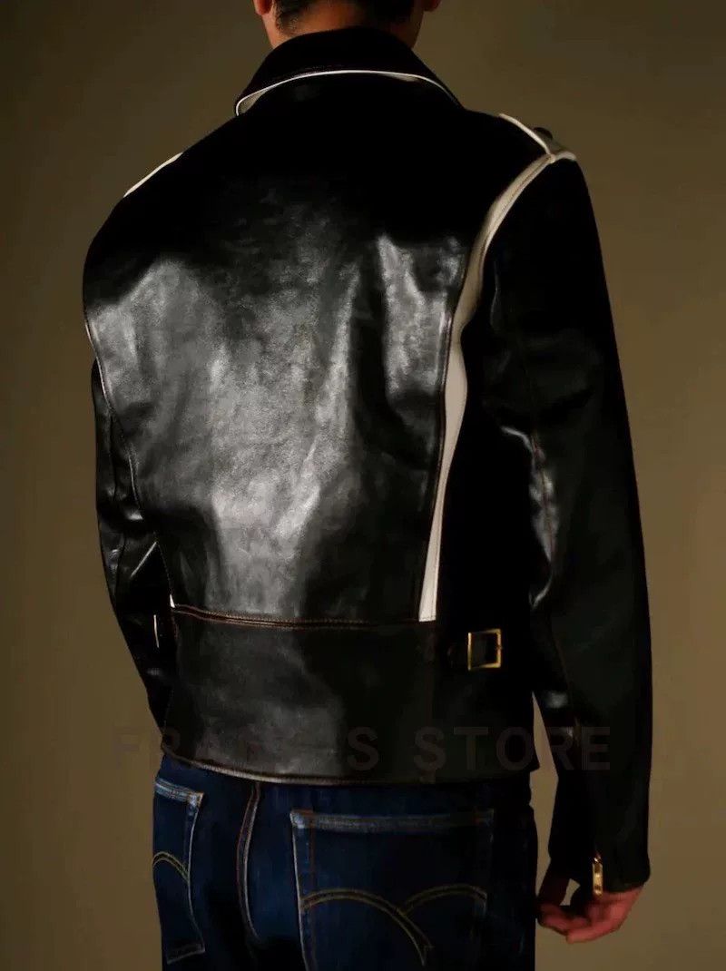 The Flat Head Two-Tone Horse Hide Motorcycle Jacket Size US M / EU 48-50 / 2 - 4 Thumbnail