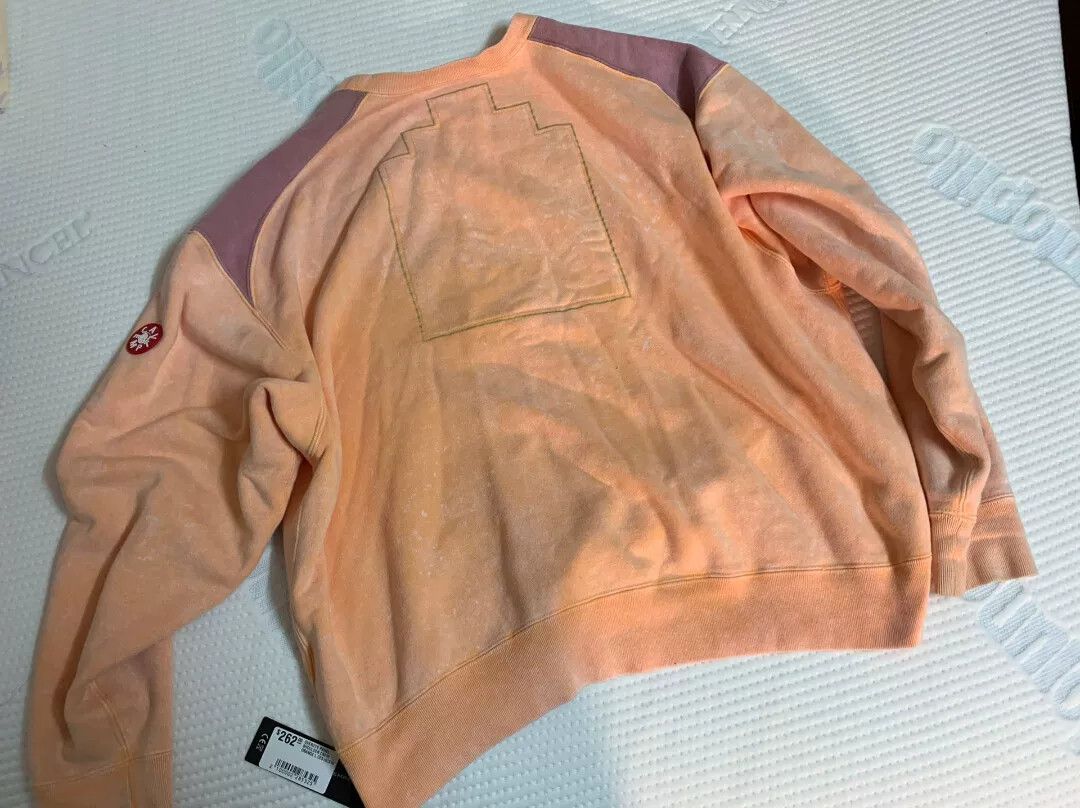 Cav Empt Cav Empt Overdyed Panel Crewneck Sweatshirt Size US L / EU 52-54 / 3 - 2 Thumbnail