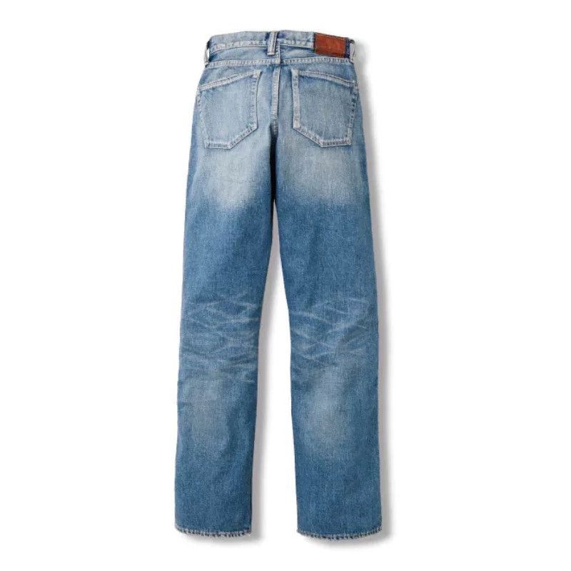 Full Count & Co. High Waist Loose Women's Denim Pants Size 29" - 5 Thumbnail