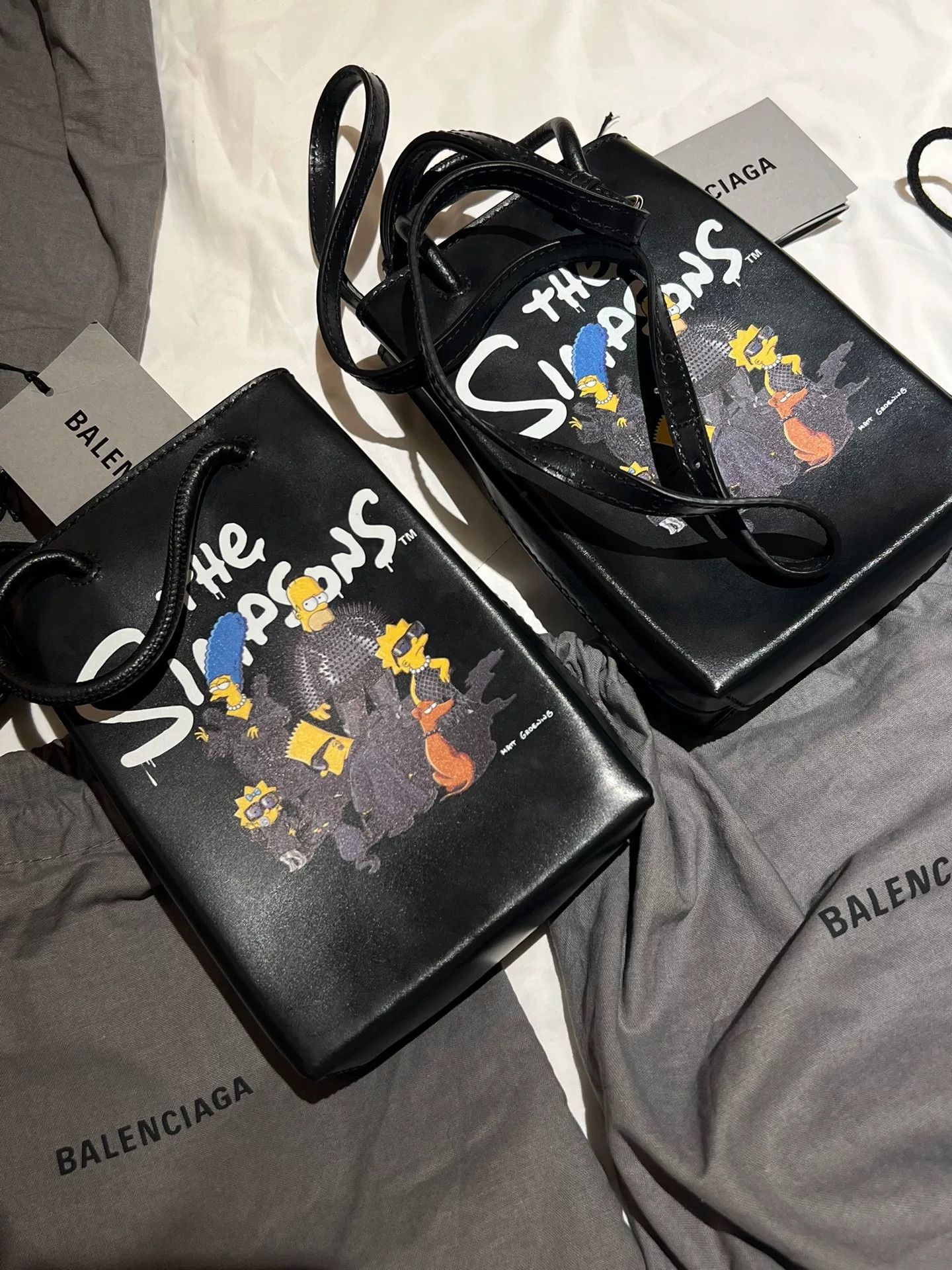 Balenciaga Balenciaga x The Simpsons Tote Bag Size ONE SIZE - 2 Thumbnail