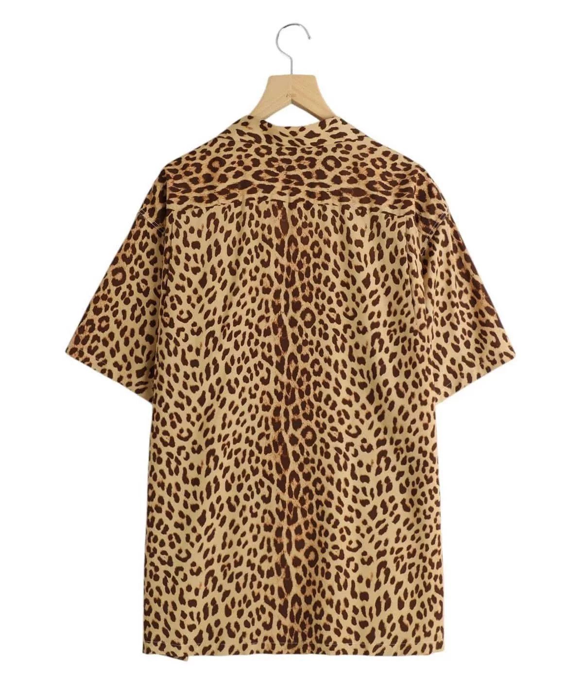 Star Of Hollywood Vintage Leopard Print Hawaiian Shirt Size US L / EU 52-54 / 3 - 3 Thumbnail