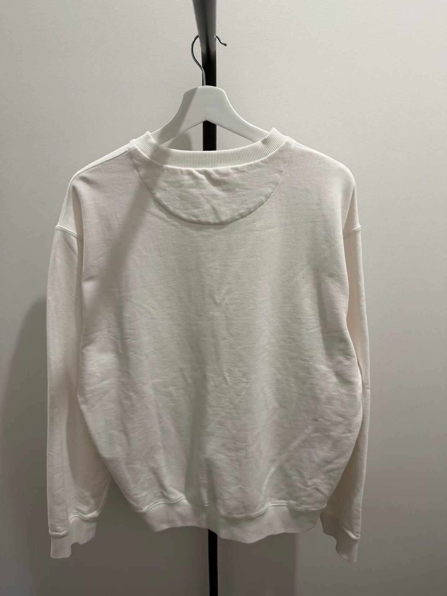 Prada prada white logo sweatshirt size s Size US S / EU 44-46 / 1 - 2 Thumbnail