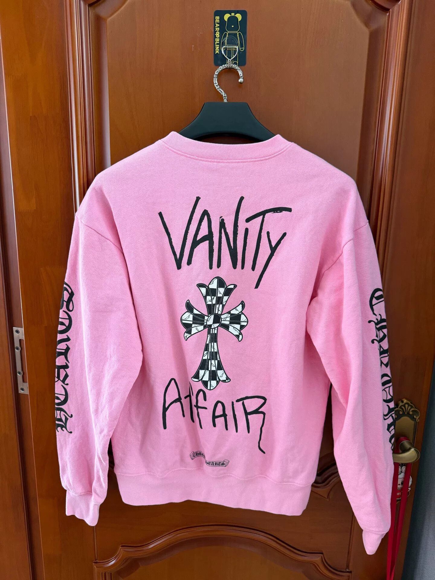 Chrome Hearts chrome hearts pink vanity affair sweatshirt Size M / US 6-8 / IT 42-44 - 2 Thumbnail