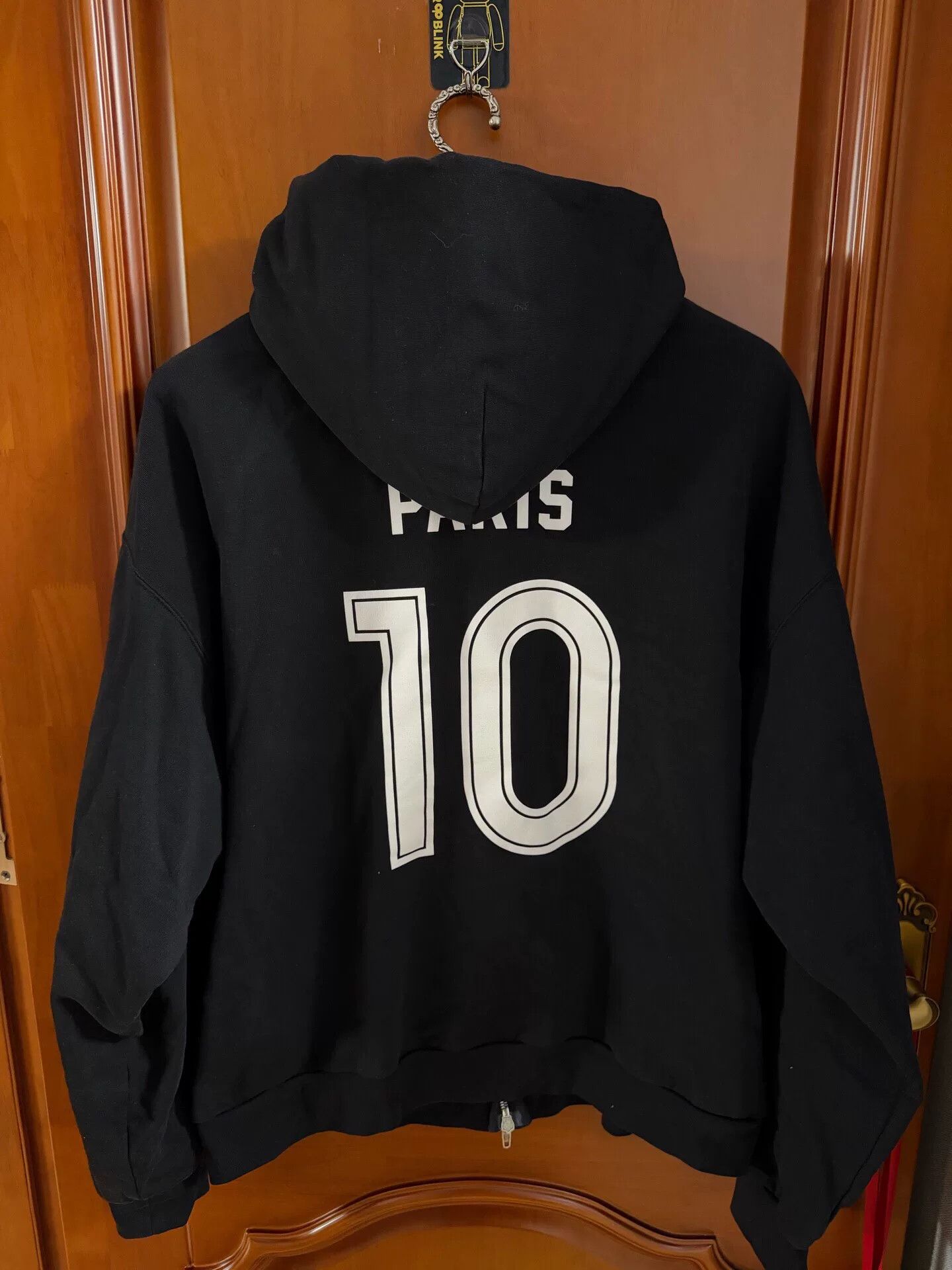 Balenciaga balenciaga paris hooded zip-up jacket Size US L / EU 52-54 / 3 - 2 Thumbnail