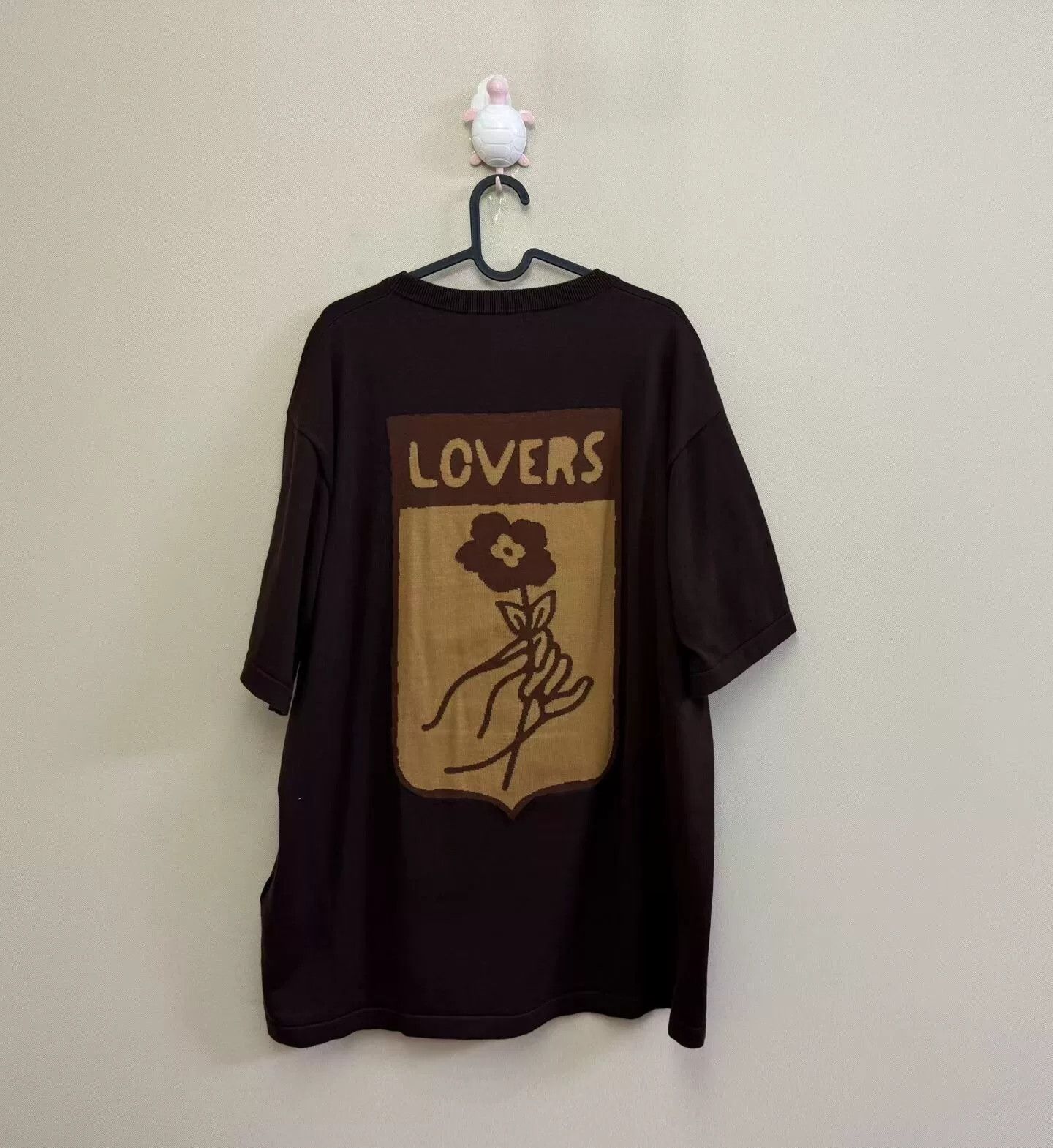 Louis Vuitton louis vuitton logo knitted short sleeve top Size US XXL / EU 58 / 5 - 4 Thumbnail
