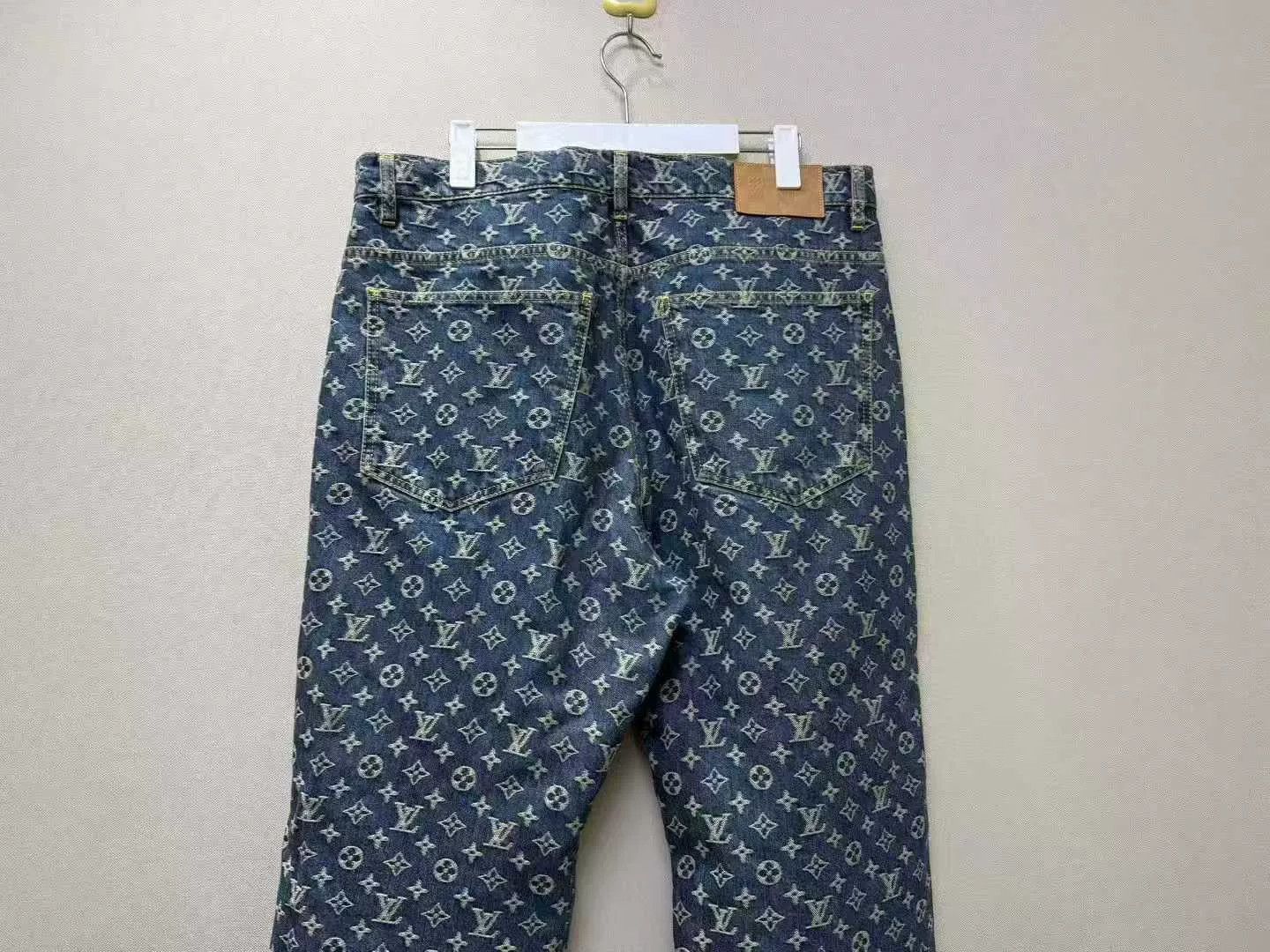 Louis Vuitton louis vuitton blue logo denim pants Size US 36 / EU 52 - 5 Thumbnail