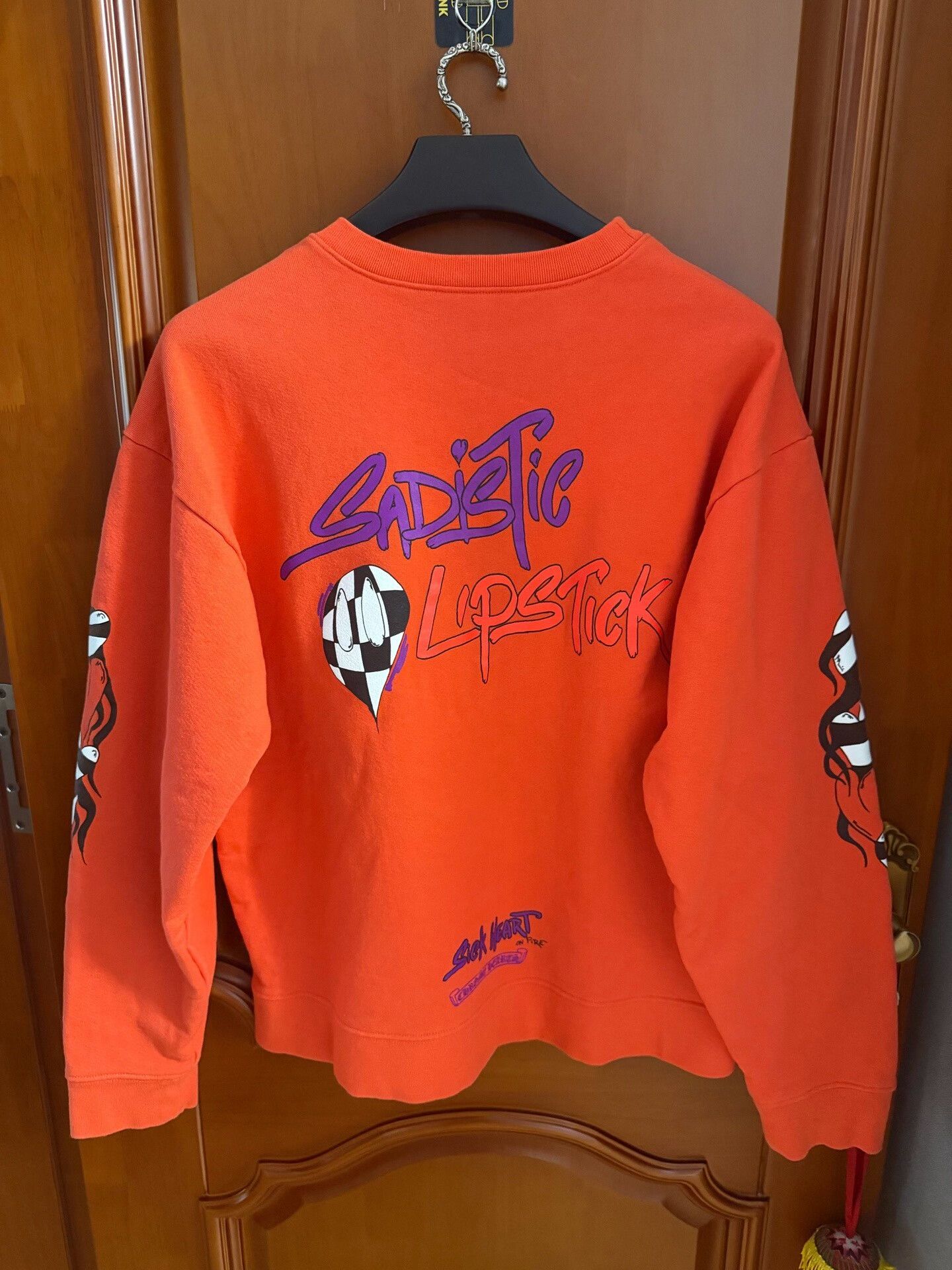 Chrome Hearts chrome hearts matty boy orange sweatshirt Size US L / EU 52-54 / 3 - 2 Thumbnail