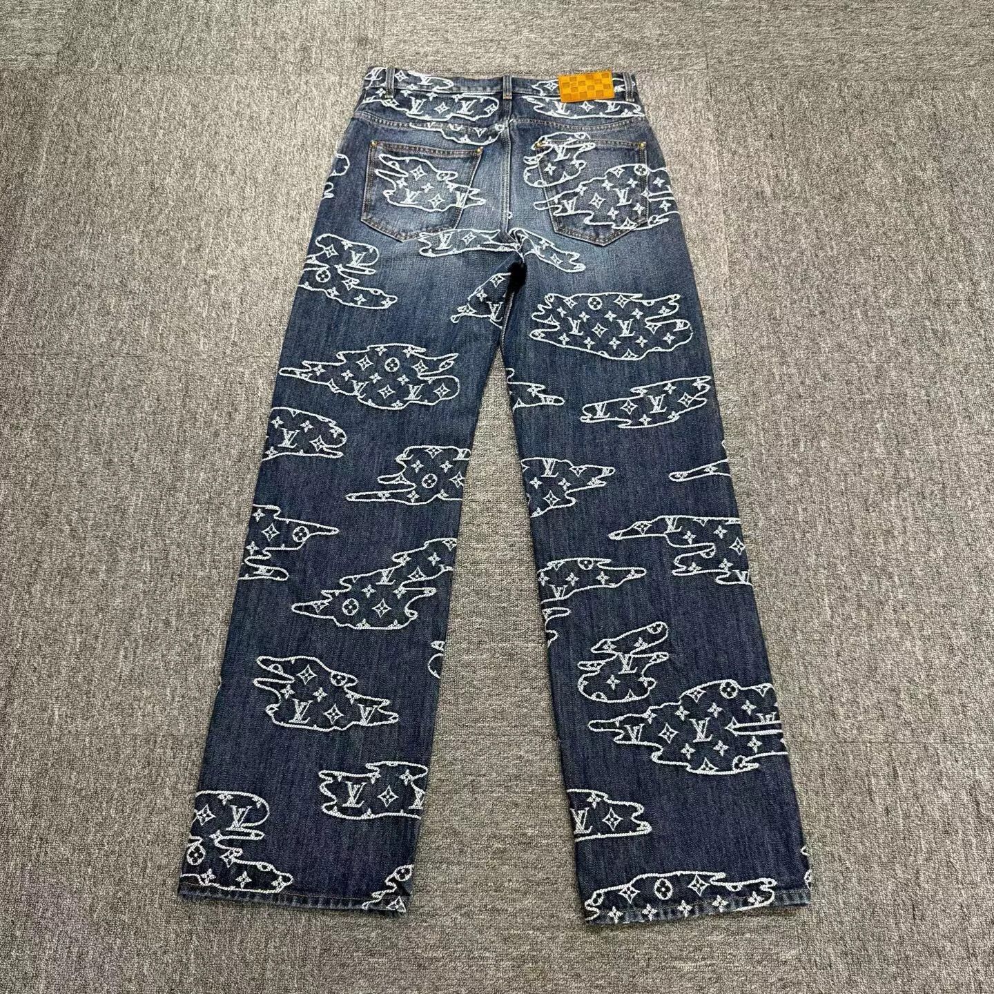 Louis Vuitton louis vuitton fw25 cloud jacquard jeans Size 29" - 5 Thumbnail