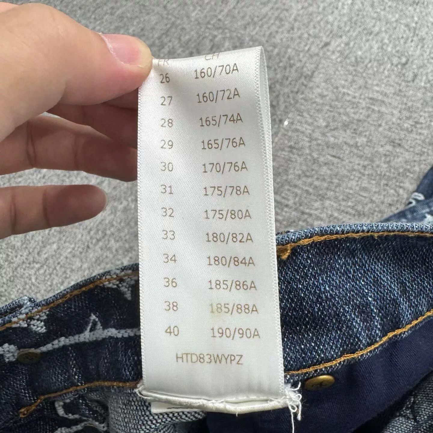 Louis Vuitton louis vuitton fw25 cloud jacquard jeans Size 29" - 4 Thumbnail