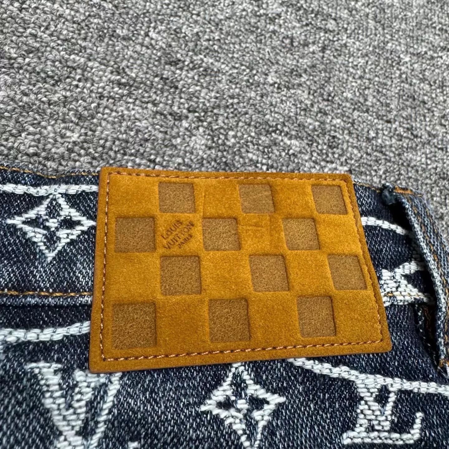 Louis Vuitton louis vuitton fw25 cloud jacquard jeans Size 29" - 6 Thumbnail