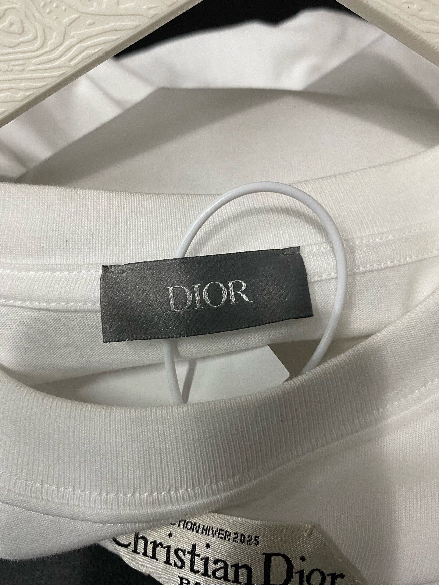 Dior Dior White Short Sleeve T-Shirt Size US L / EU 52-54 / 3 - 6 Thumbnail