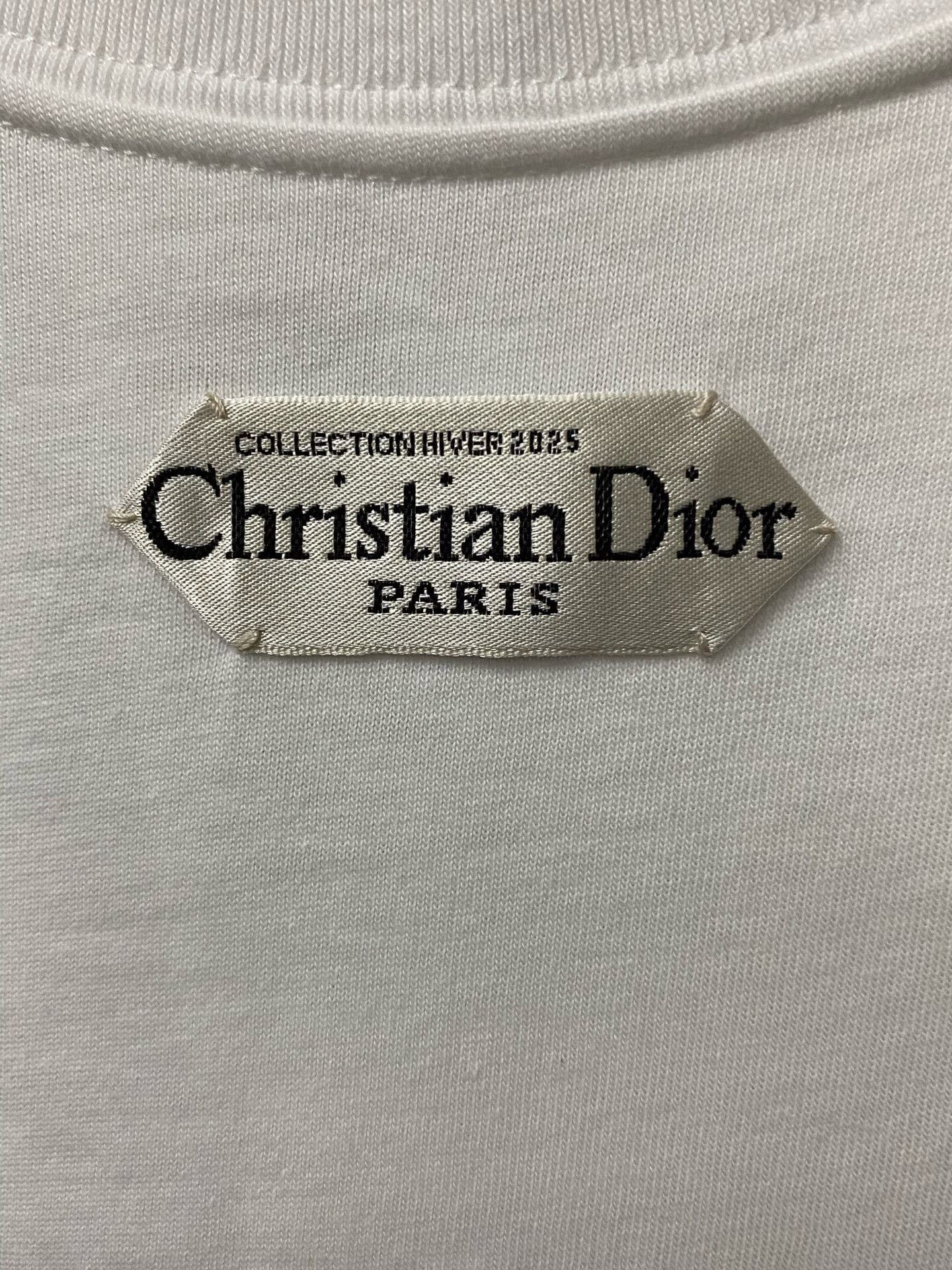Dior Dior White Short Sleeve T-Shirt Size US L / EU 52-54 / 3 - 5 Thumbnail