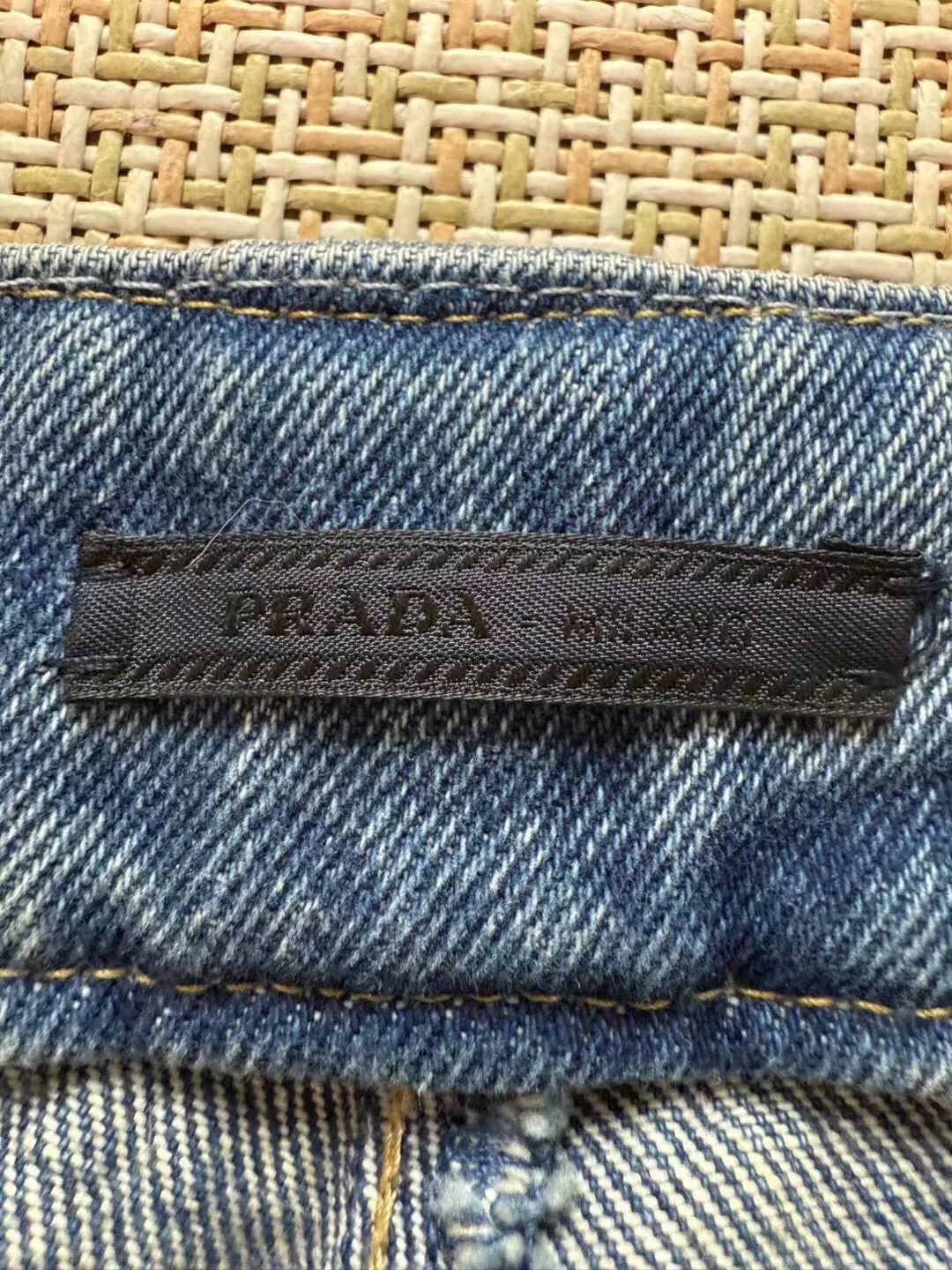 Prada prada blue denim shorts size 50 Size 42" / US 20 - 4 Thumbnail
