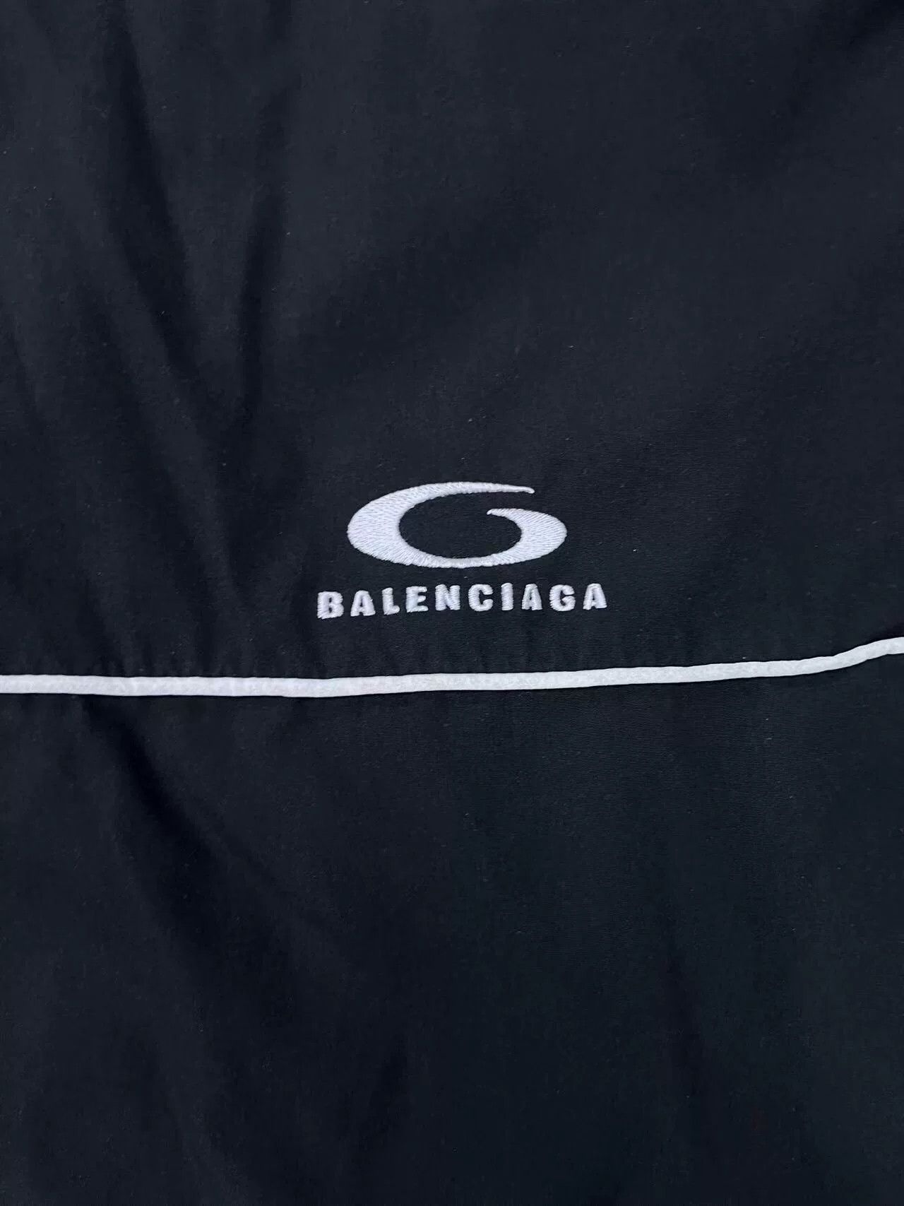 Balenciaga balenciaga black tracksuit jacket for men Size US L / EU 52-54 / 3 - 3 Thumbnail