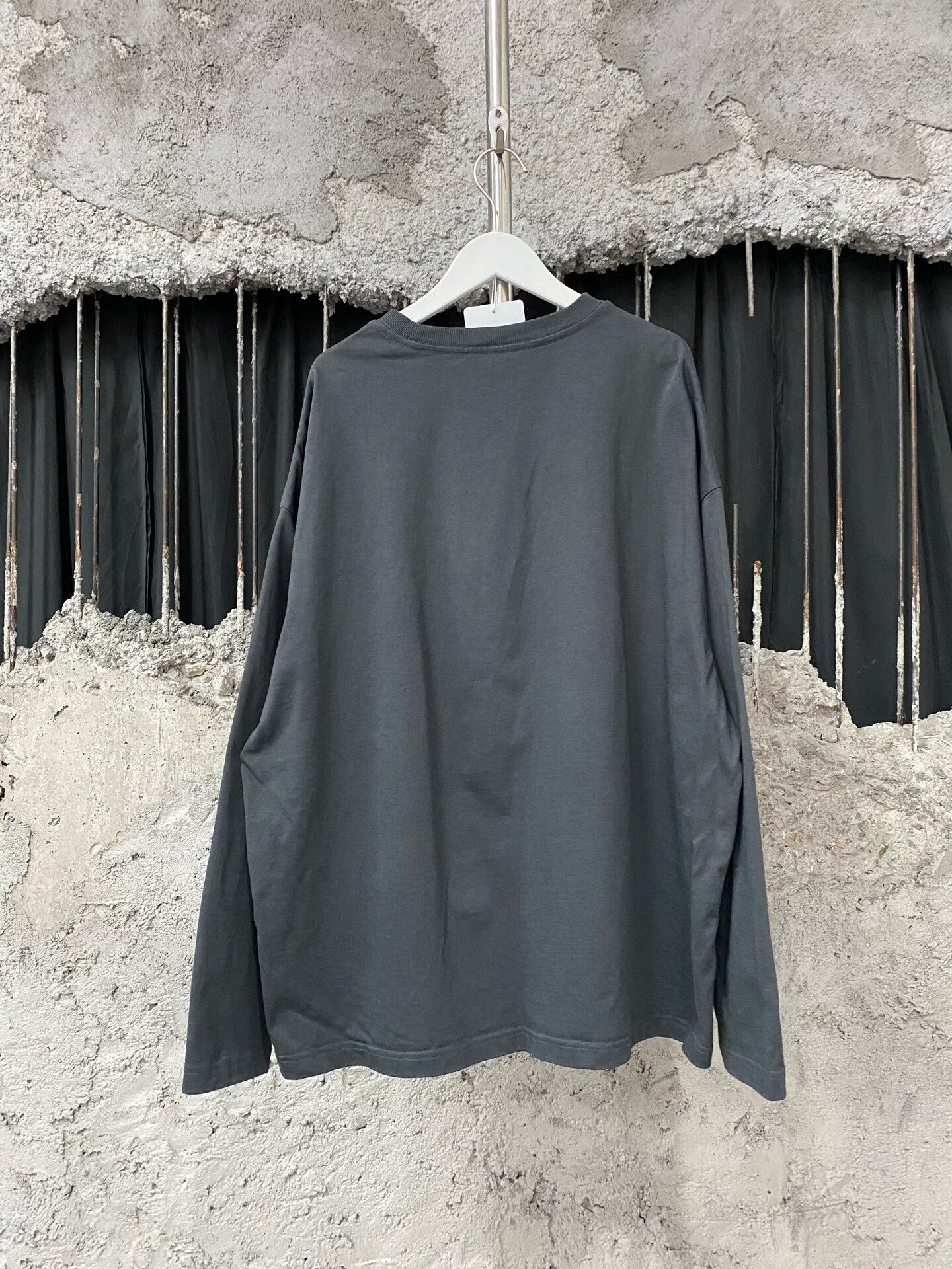 WE11DONE we11 done long sleeve shirt in gray Size US S / EU 44-46 / 1 - 2 Thumbnail