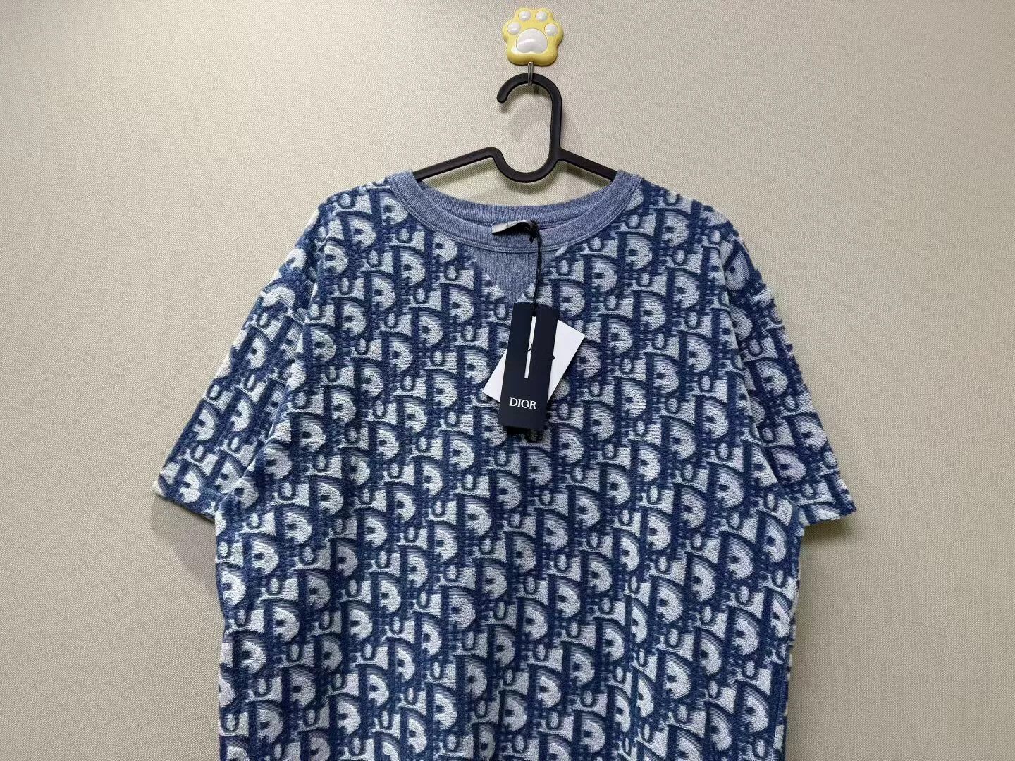 Dior dior blue logo short sleeve t-shirt Size US S / EU 44-46 / 1 - 2 Thumbnail