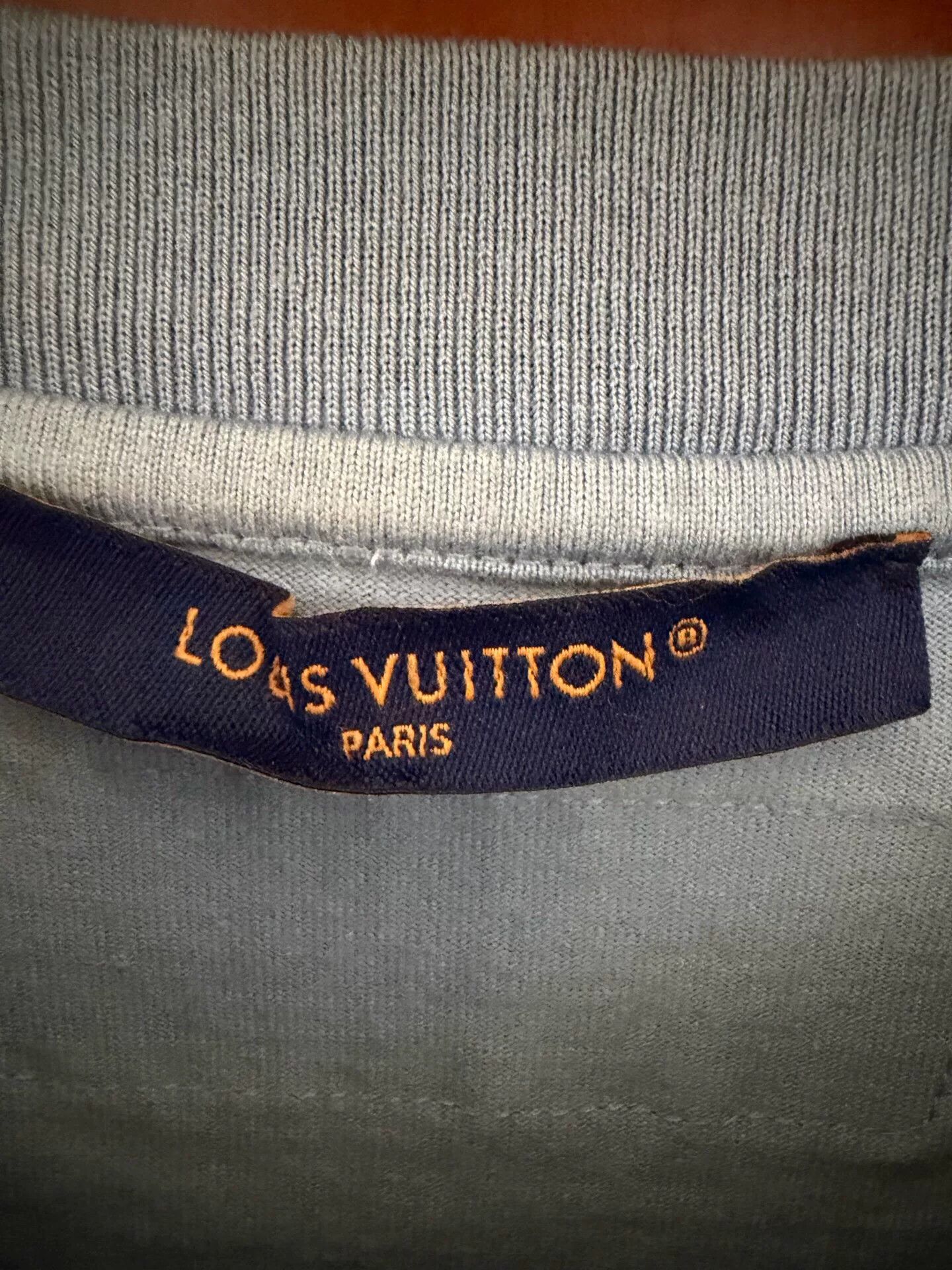 Louis Vuitton louis vuitton blue logo short sleeve shirt Size US L / EU 52-54 / 3 - 3 Thumbnail