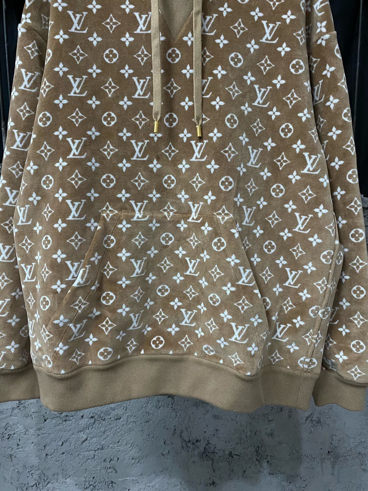 Louis Vuitton louis vuitton velvet logo hoodie Size S / US 4 / IT 40 - 4 Thumbnail