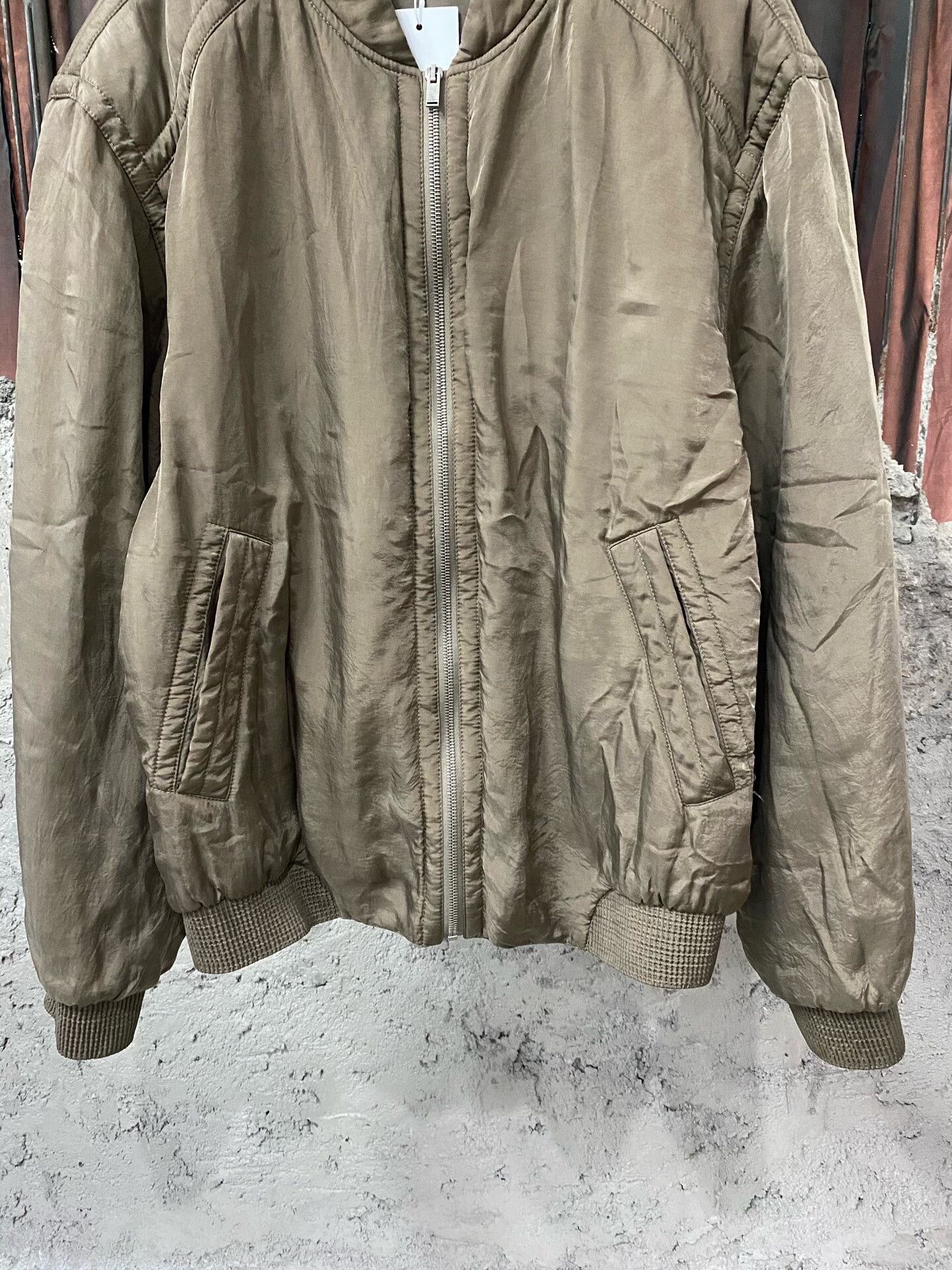 Saint Laurent Paris saint lauren cotton jacket in beige Size US XXL / EU 58 / 5 - 4 Thumbnail
