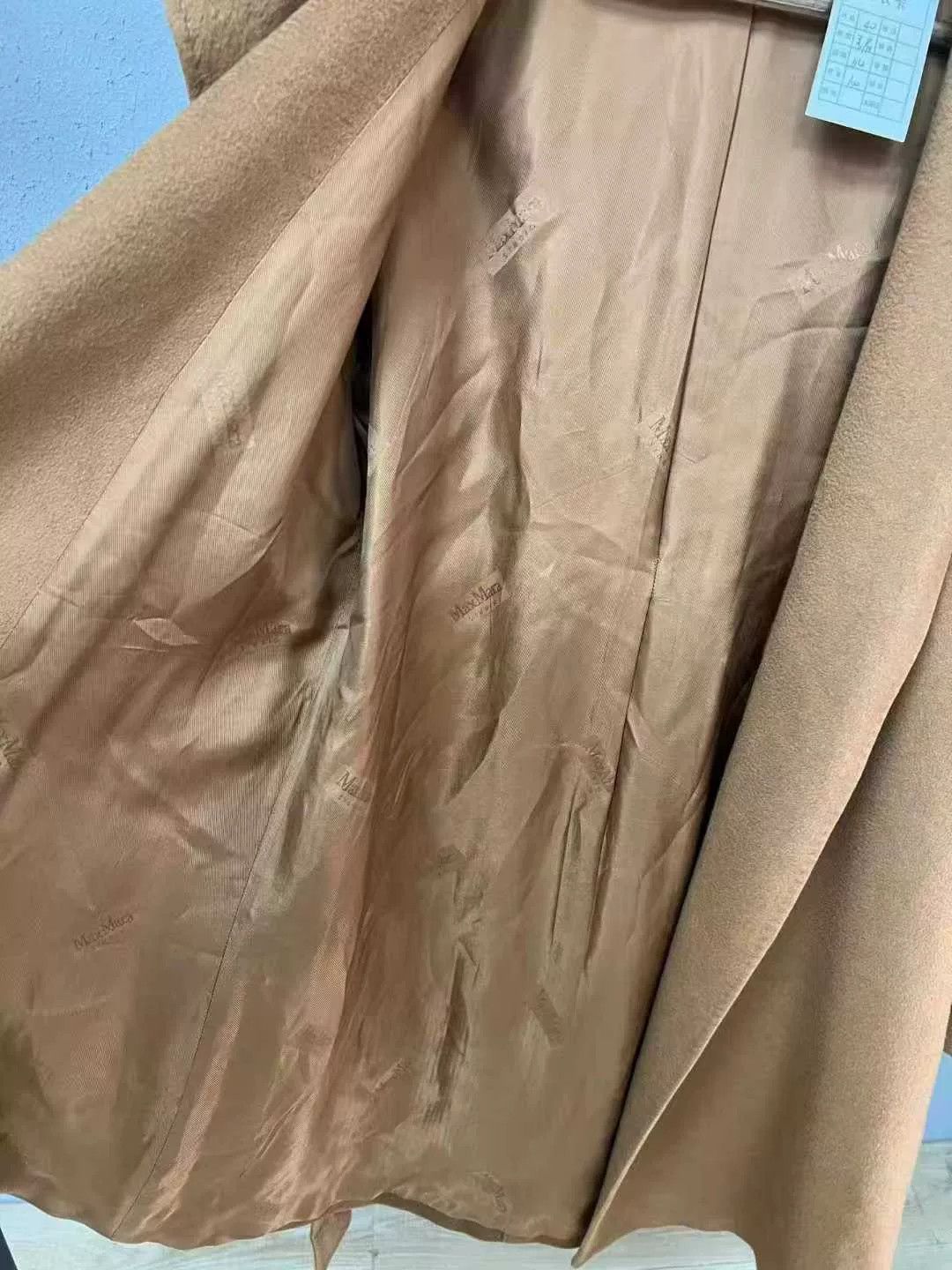 Max Mara Maxmara Camel Belted Coat Size 40 Size M / US 6-8 / IT 42-44 - 3 Thumbnail