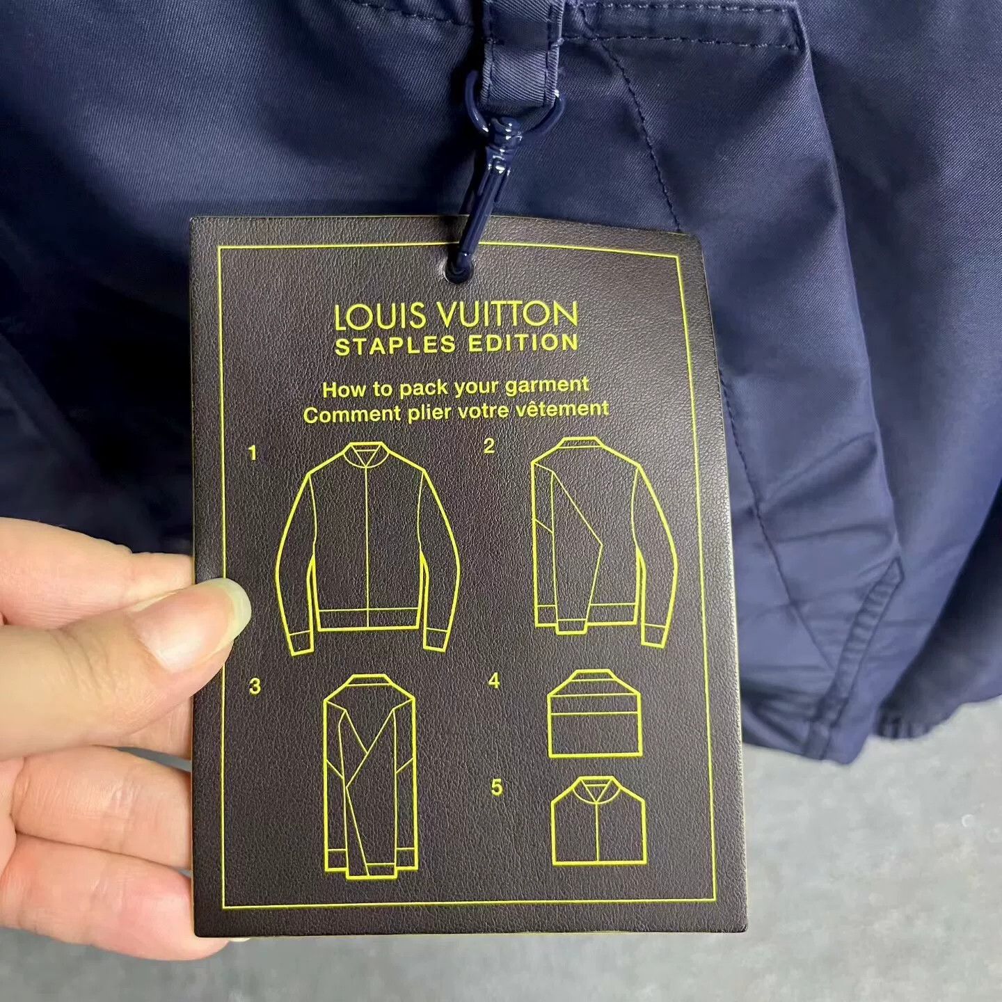 Louis Vuitton louis vuitton blue logo hooded jacket Size US XXL / EU 58 / 5 - 6 Thumbnail