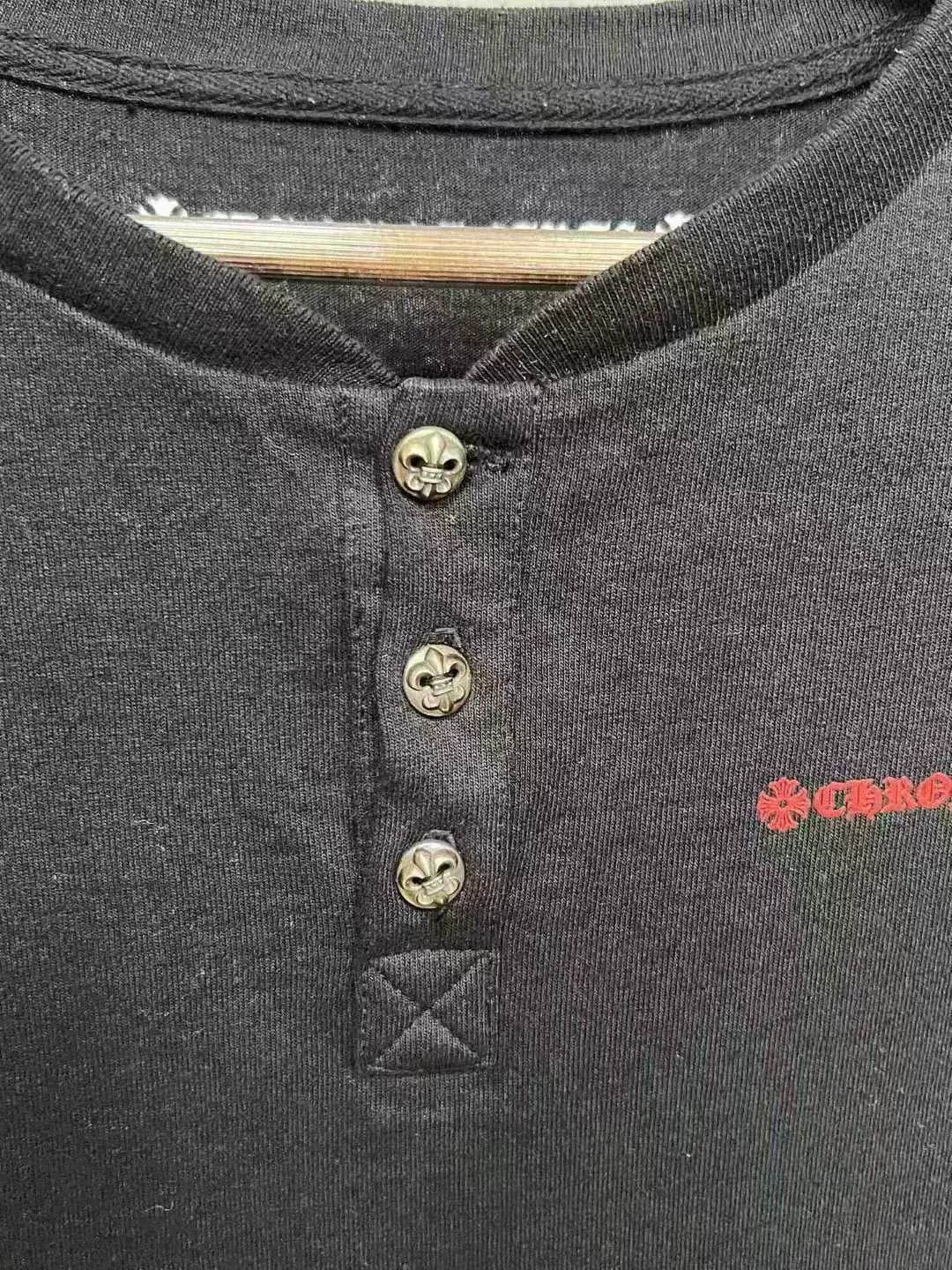 Chrome Hearts chrome hearts graffiti long sleeve polo Size US L / EU 52-54 / 3 - 3 Thumbnail